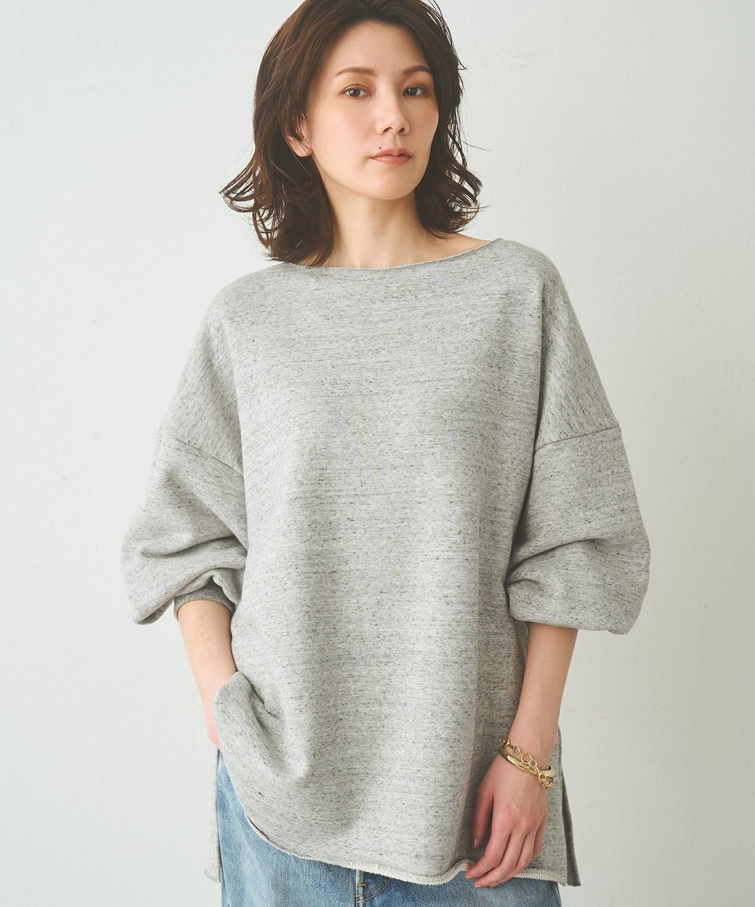 Whim Gazette(ウィム ガゼット) 【WEB＆一部店舗限定カラー】リラックススウェットプルオーバー