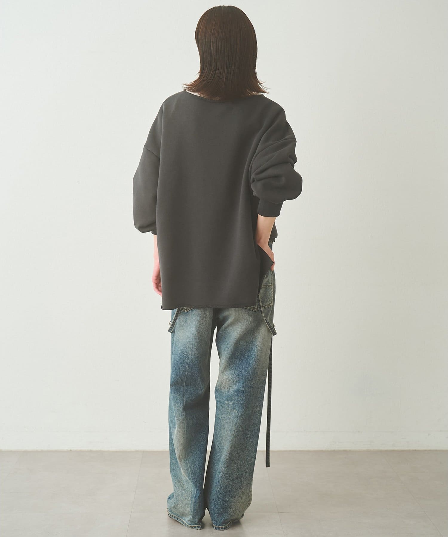 Whim Gazette(ウィム ガゼット) 【WEB＆一部店舗限定カラー】リラックススウェットプルオーバー