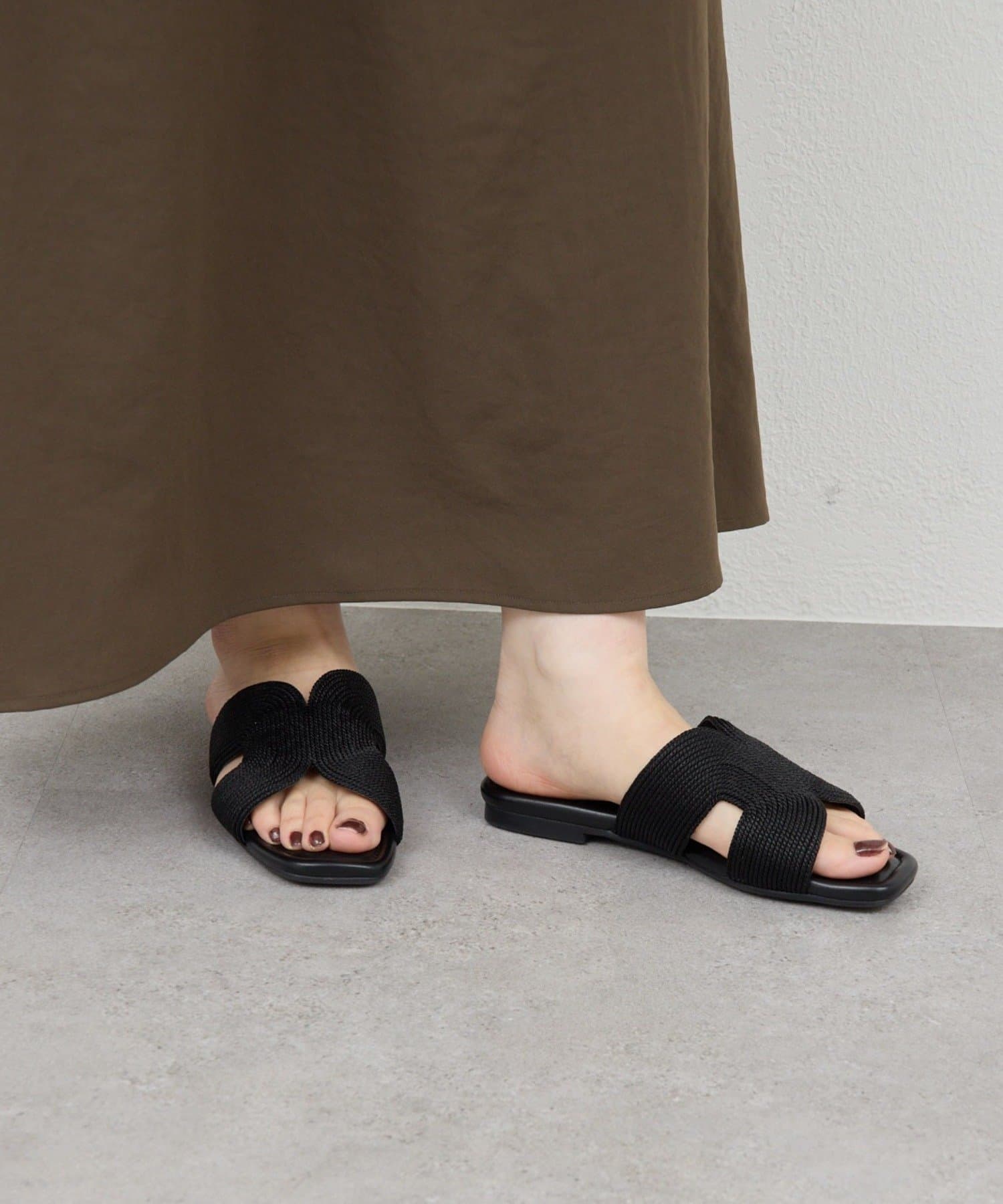 GALLARDAGALANTE(ガリャルダガランテ) 【2.718】ウーブンサンダル