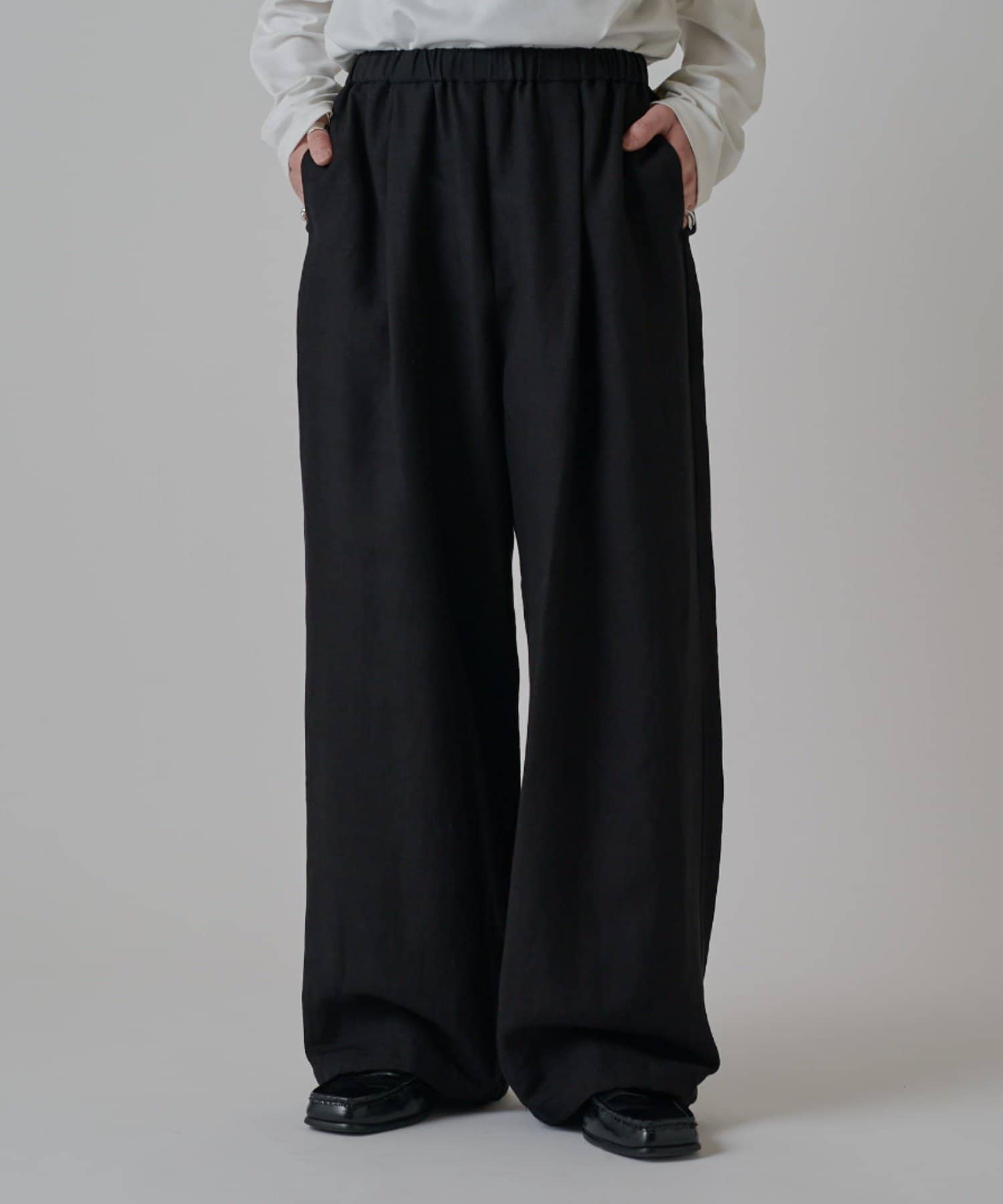 Lui's(ルイス) レーヨンリネンイージーパンツ