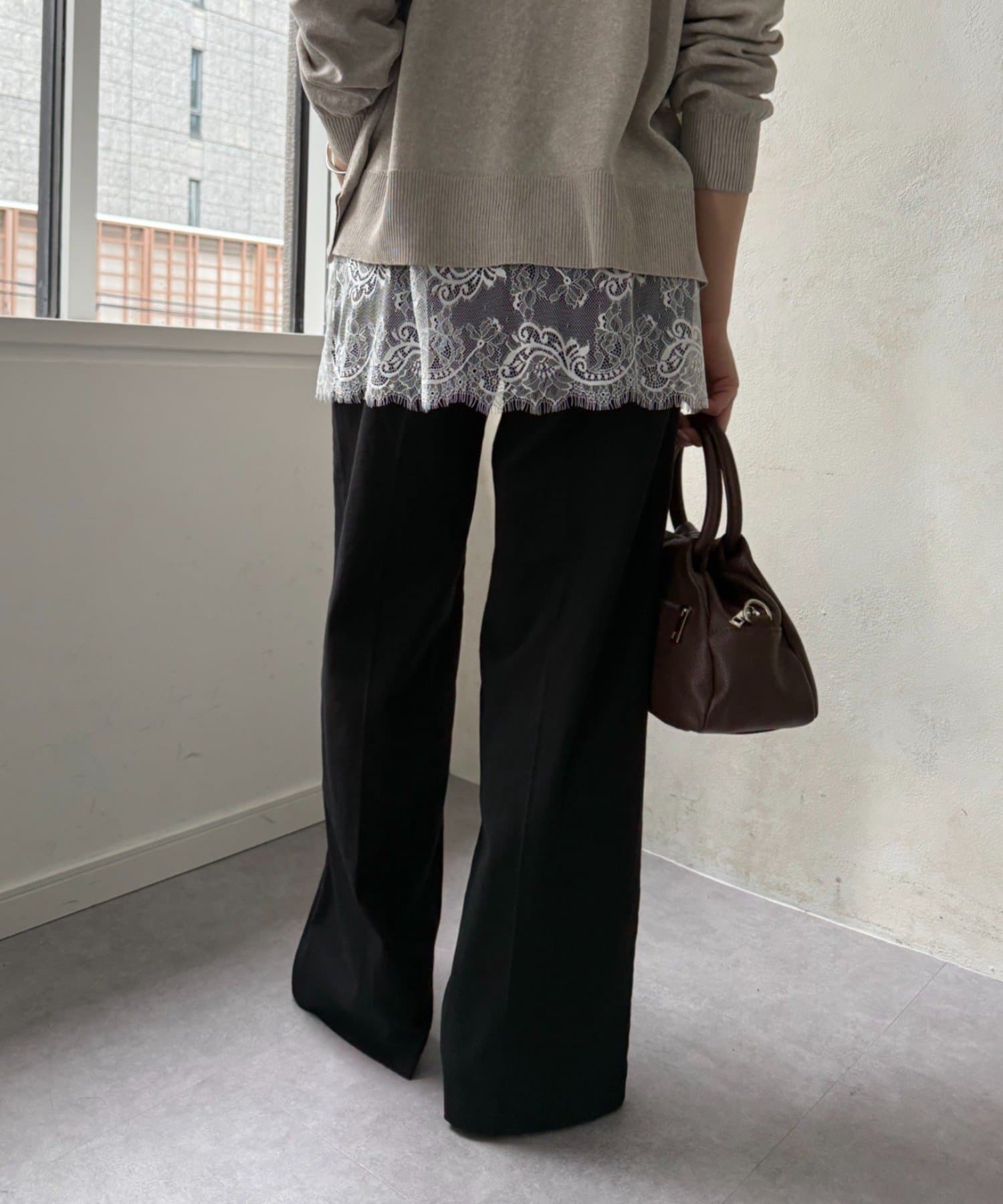 Jena　espace merveilleux(ジェナ　エスパスメルヴェイユ) メンストレッチワイドパンツ