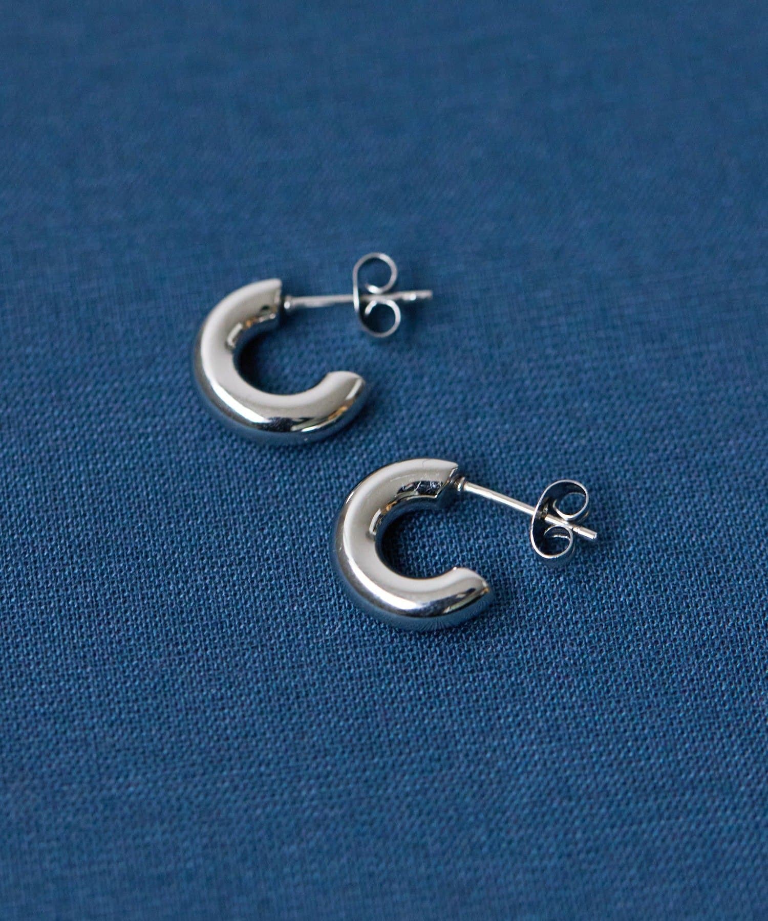 ear PAPILLONNER(イア パピヨネ) 《金属アレルギー対応/ステンレス》14㎜フープピアス