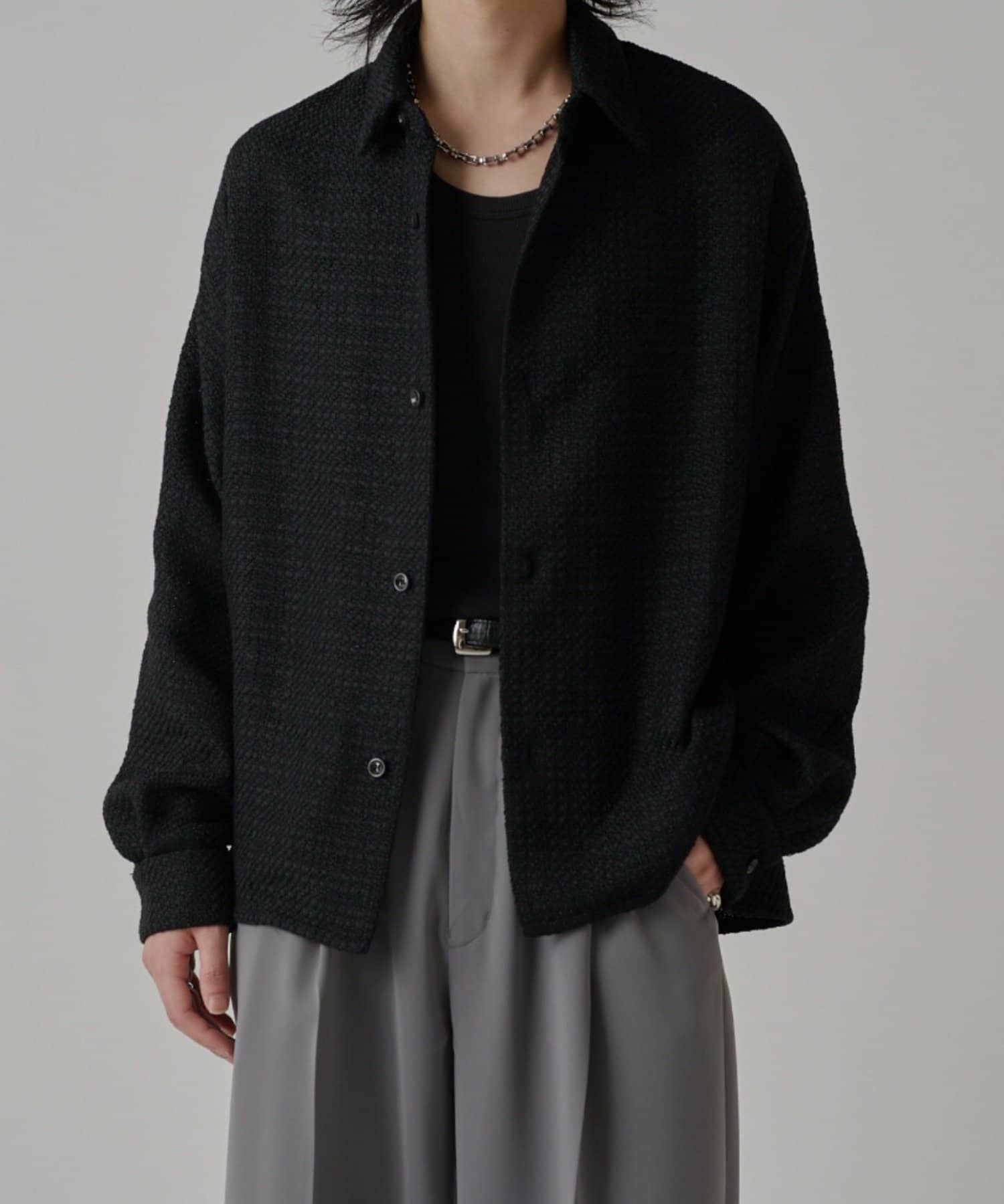 Lui's(ルイス) ファニーツイードシャツ