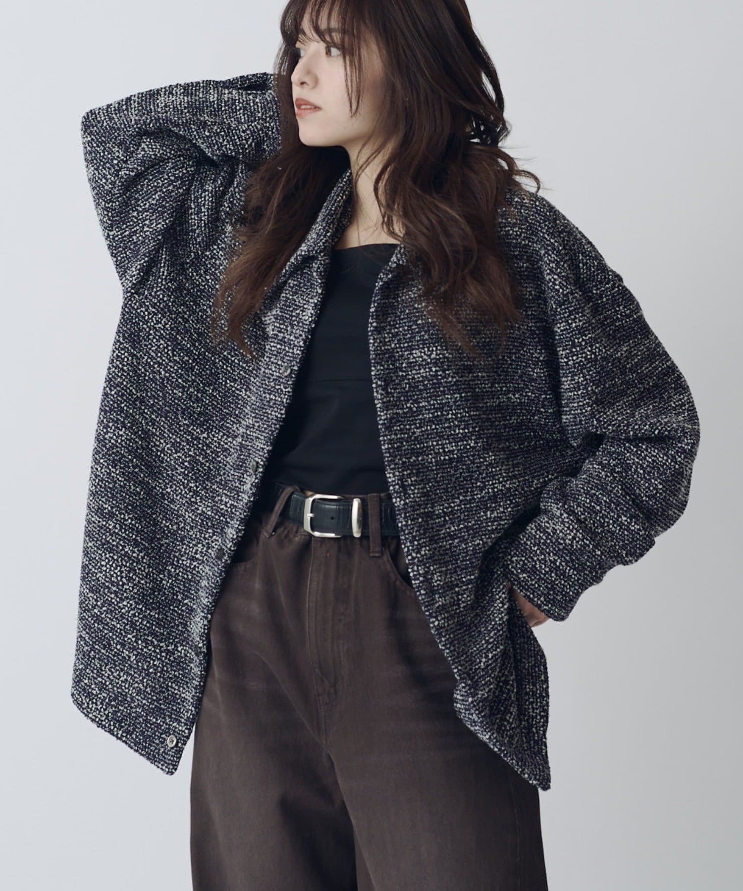 Lui's(ルイス) ブークレーワイドシャツ