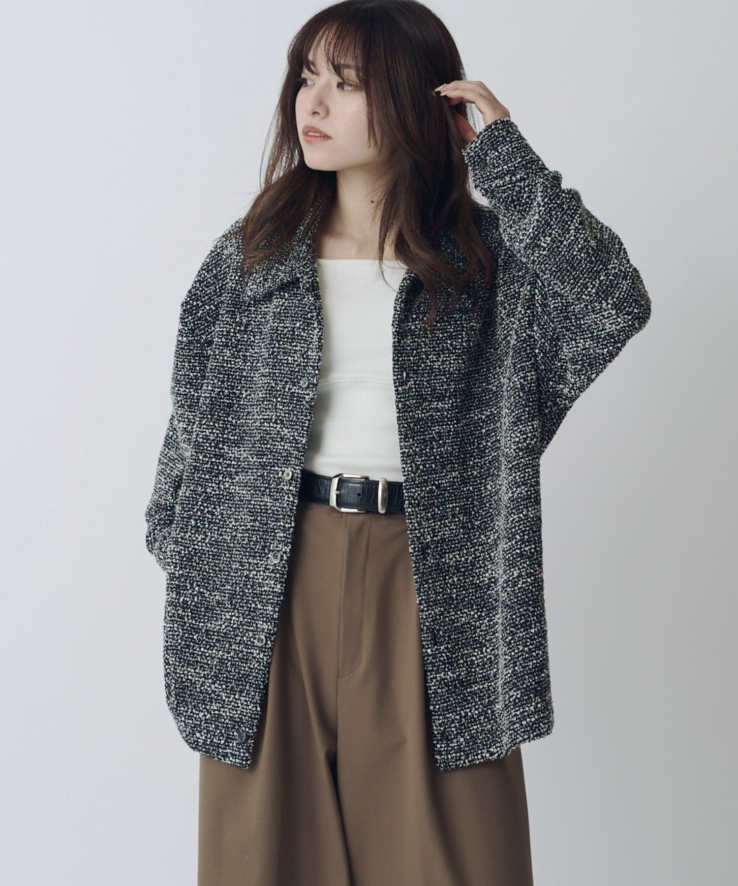 Lui's(ルイス) ブークレーワイドシャツ