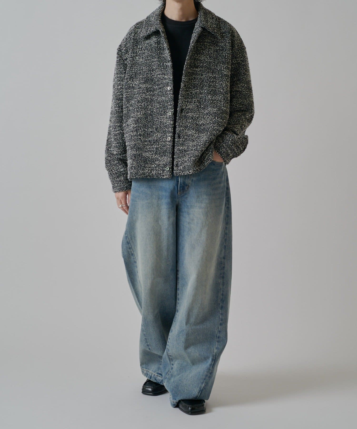 Lui's(ルイス) ブークレーワイドシャツ