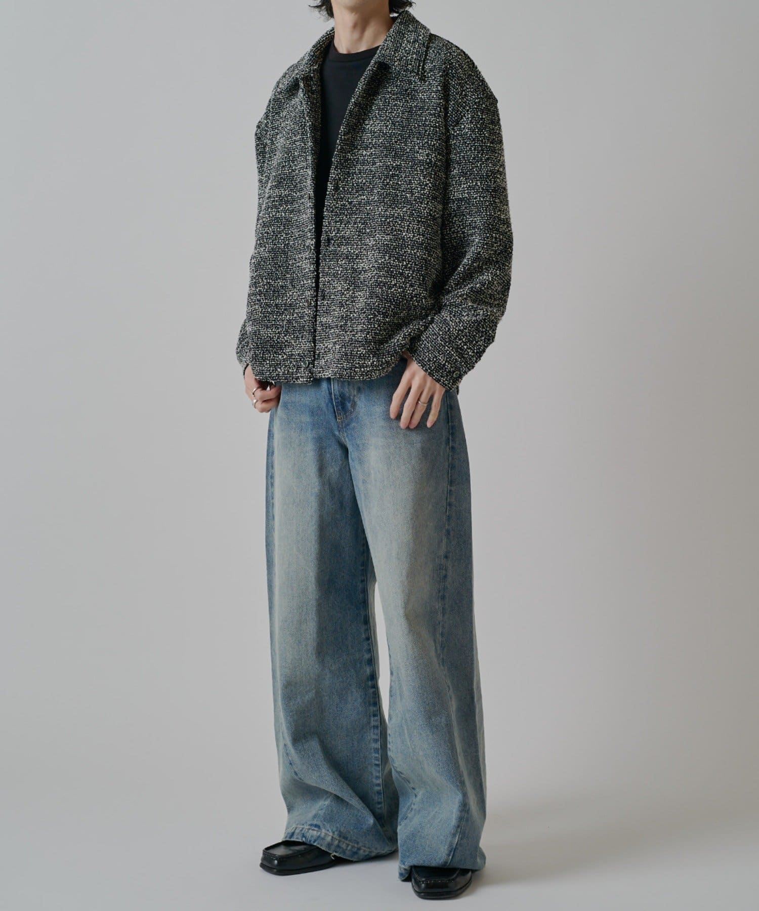 Lui's(ルイス) ブークレーワイドシャツ