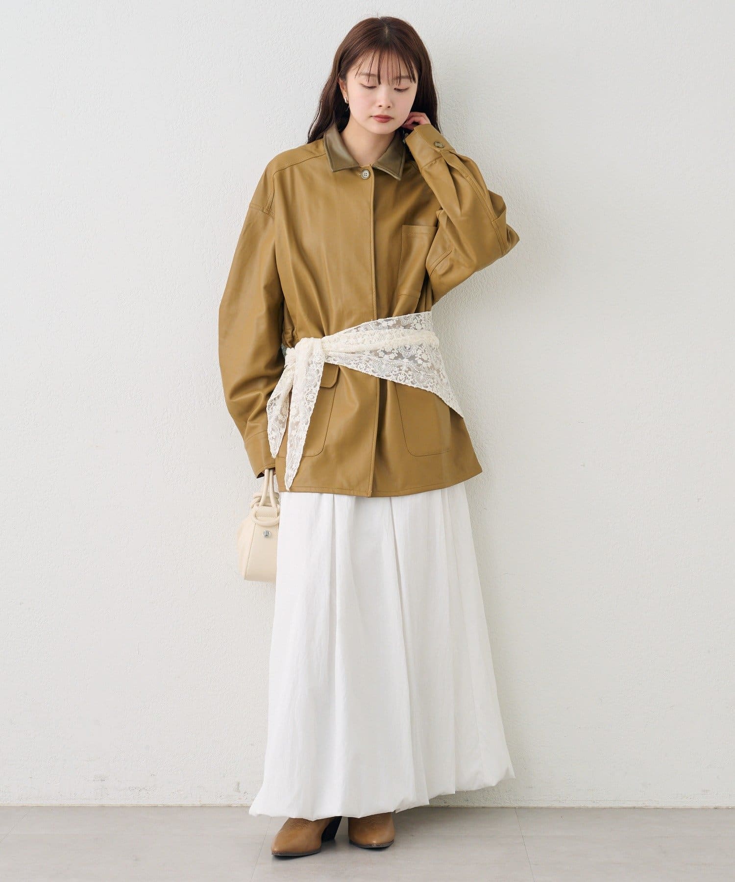 mystic(ミスティック) マルチWAYレースレイヤードジャケット