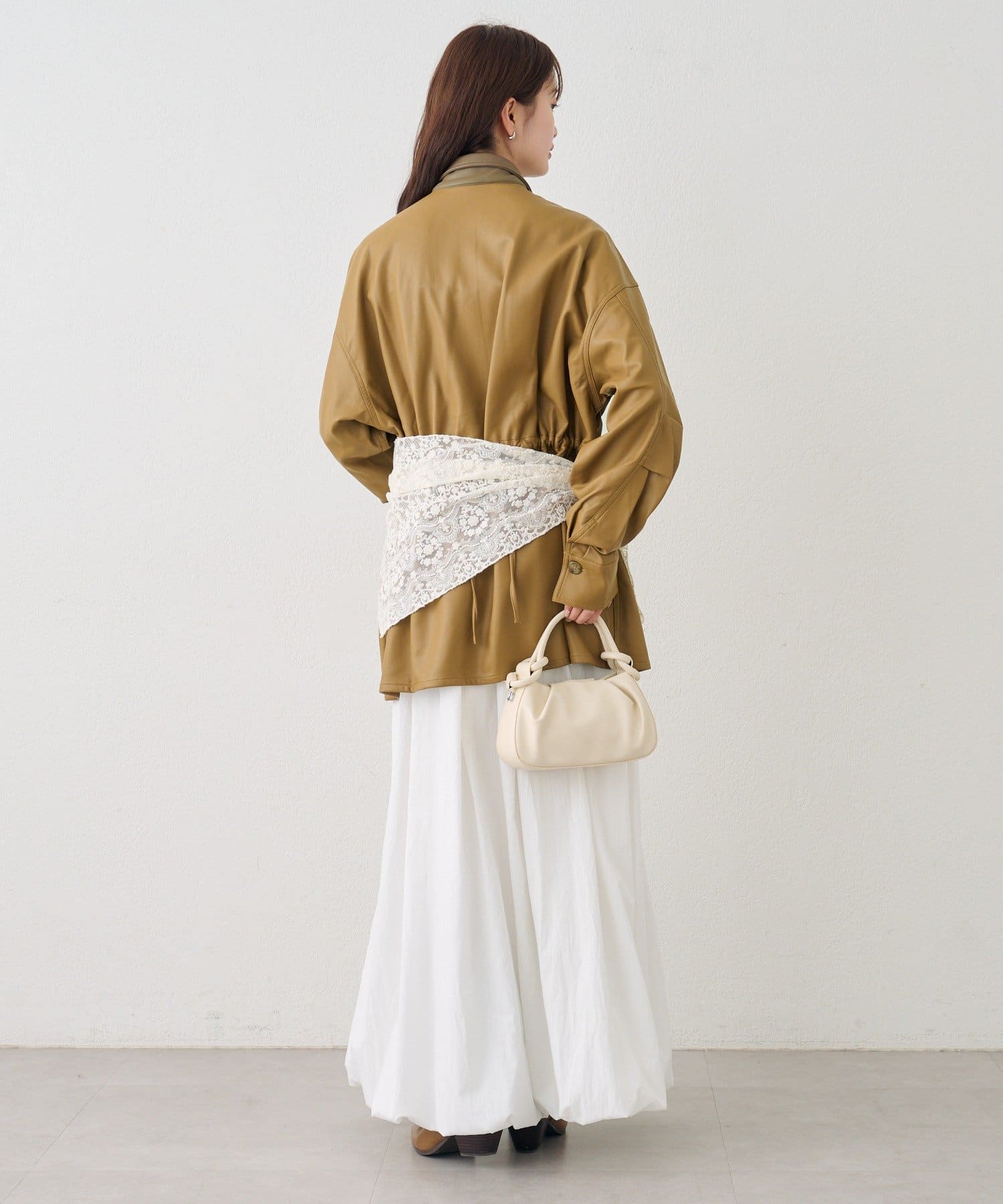 mystic(ミスティック) マルチWAYレースレイヤードジャケット