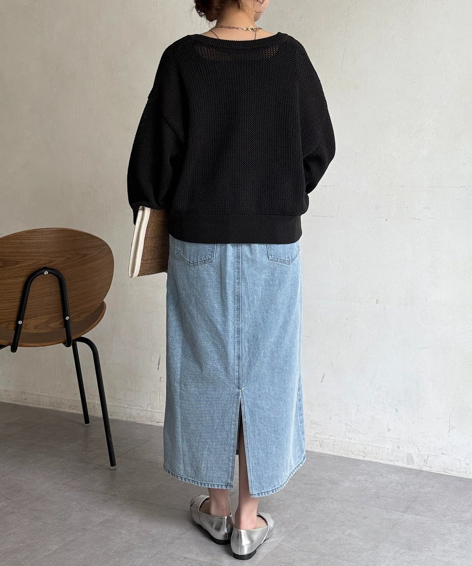 Chez toi(シェトワ) メッシュジップブルゾン