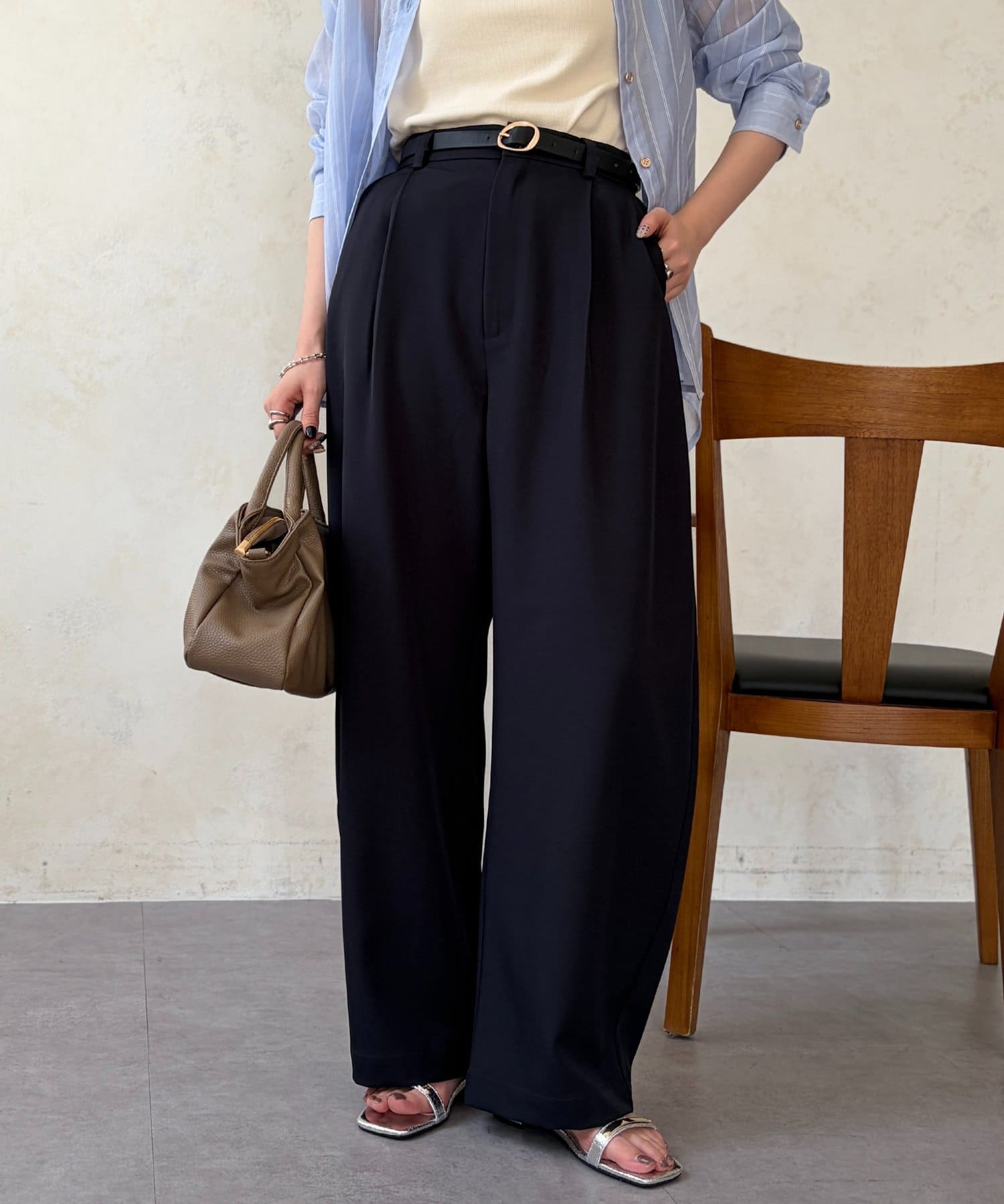 Chez toi(シェトワ) カーブパンツ