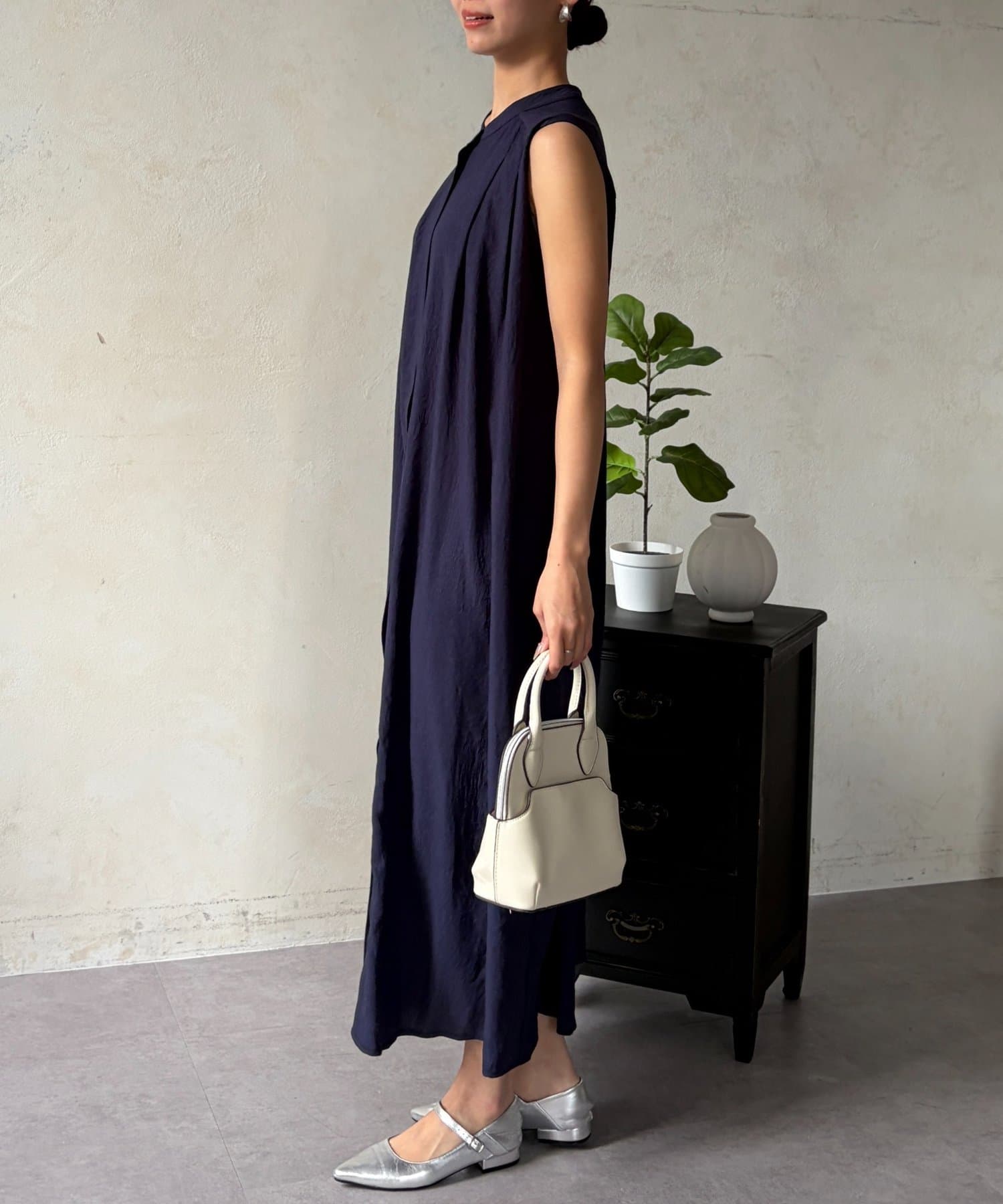 Chez toi(シェトワ) ノースリシャツワンピース