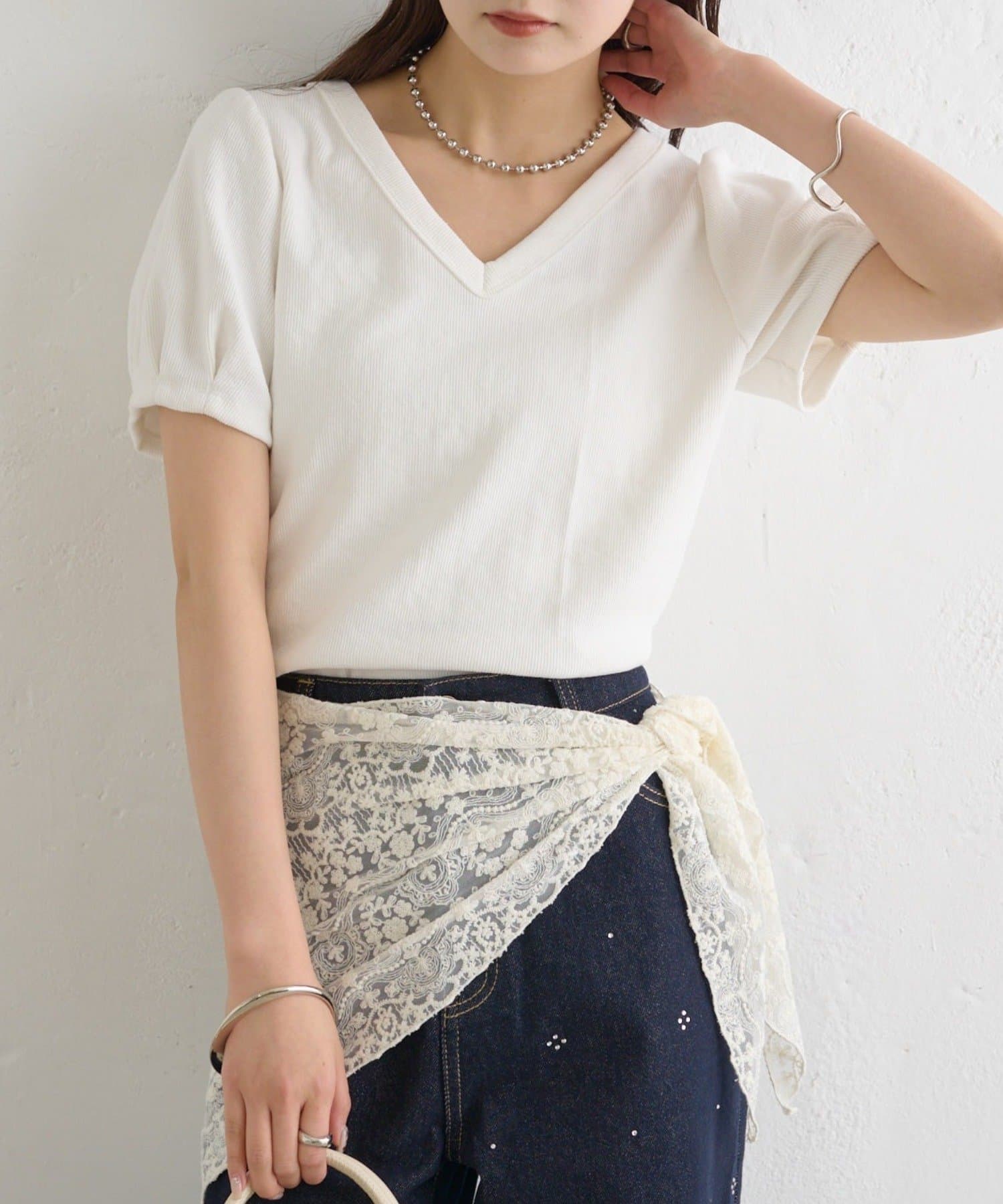 mystic(ミスティック) テレコパフTシャツ