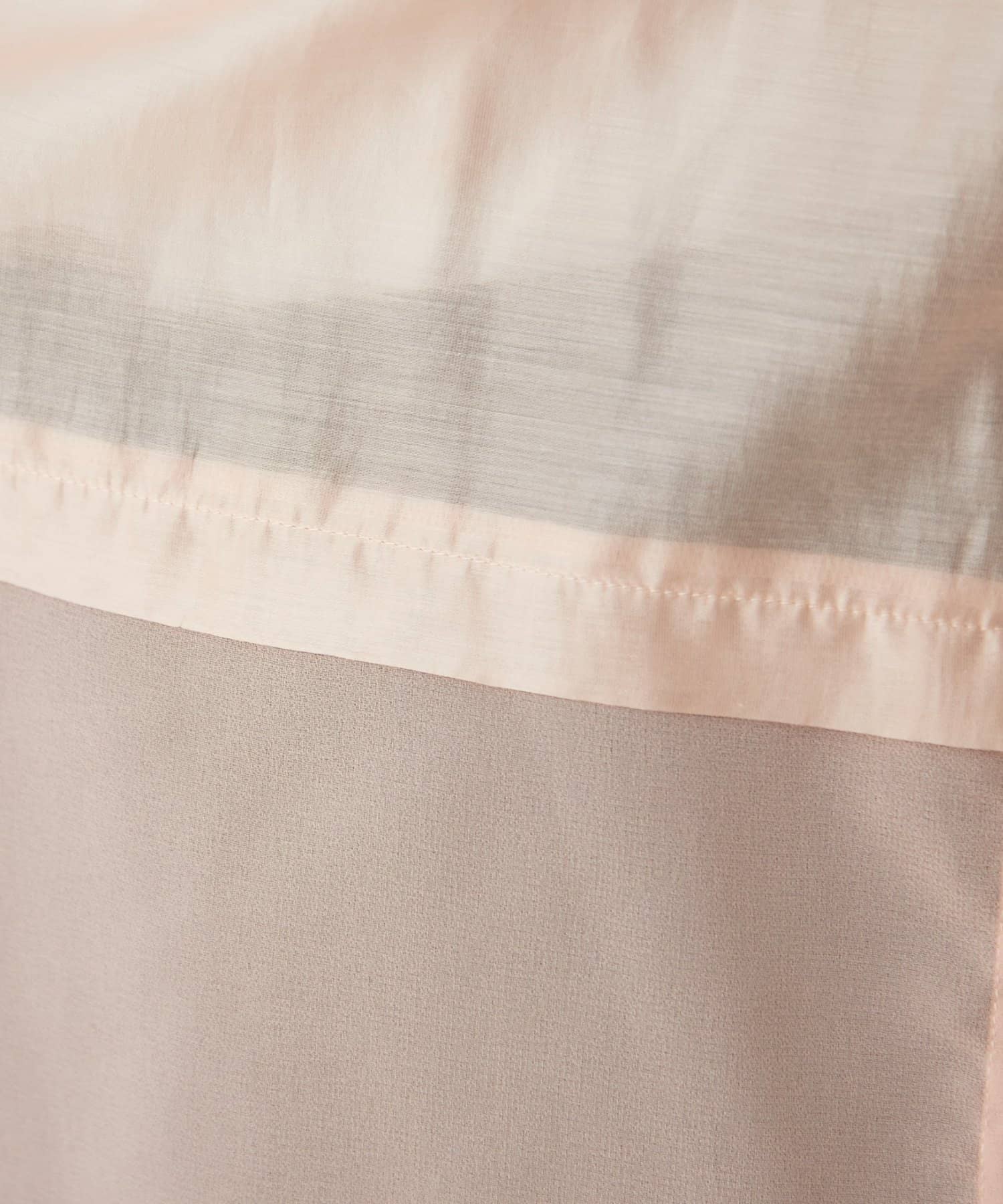 CIAOPANIC TYPY(チャオパニックティピー) 裾切替シアーバンドカラーシャツ