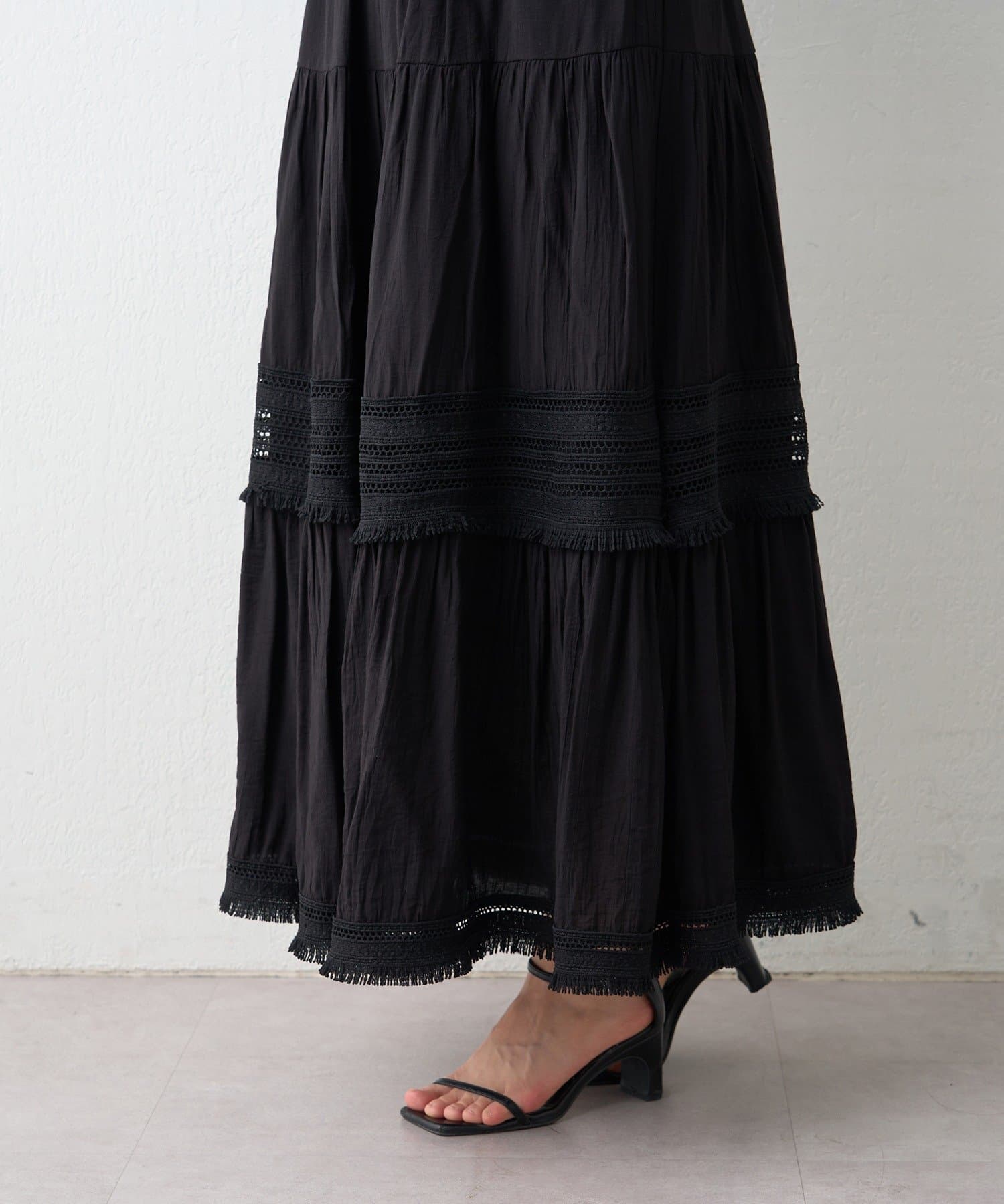 Remind me and forever(リマインドミーアンドフォーエバー) 【OTONA SET fair】ティアードスカート