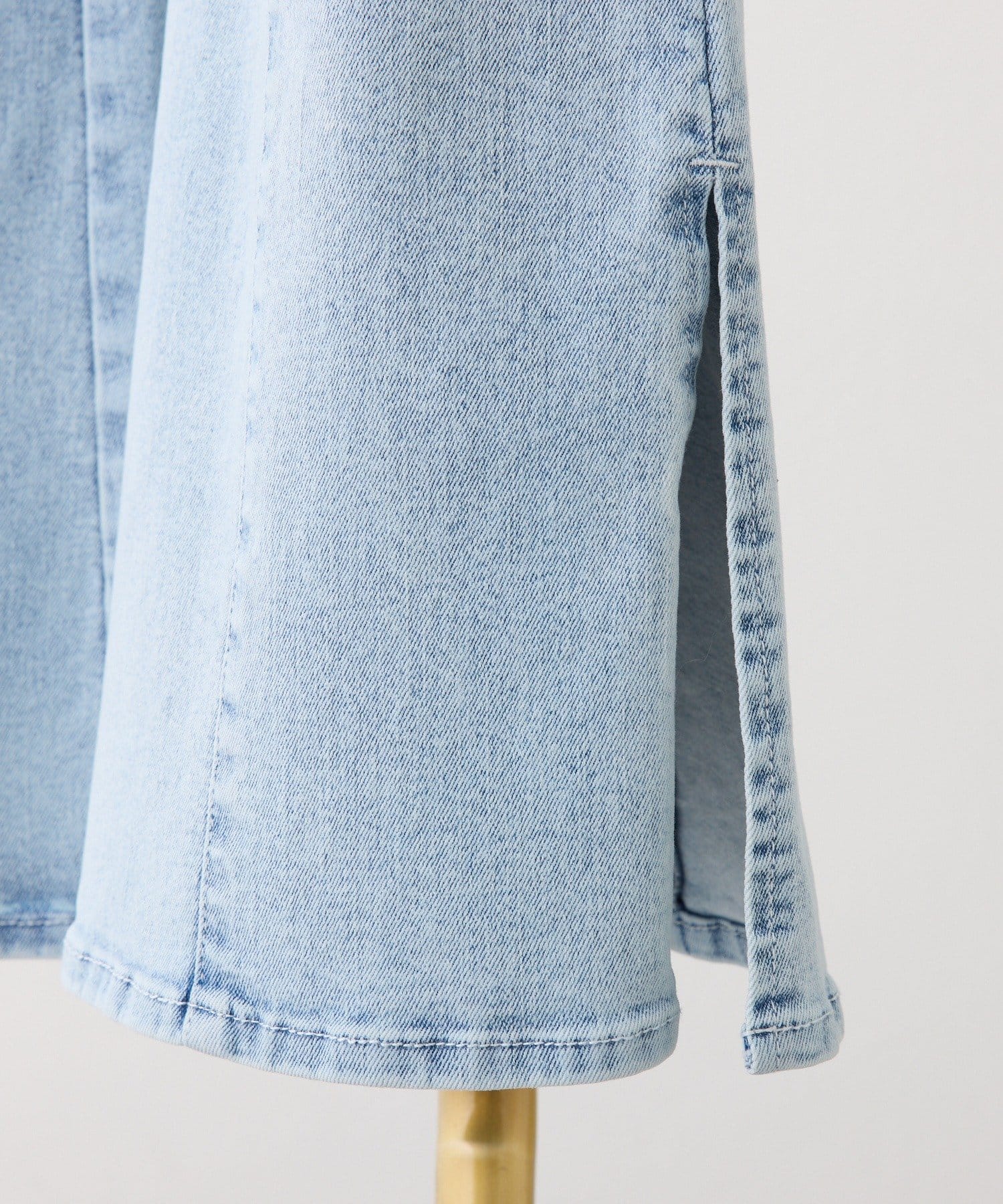 one after another NICE CLAUP(ワンアフターアナザー ナイスクラップ) 【Denim Collection】レースアップデニムパンツ