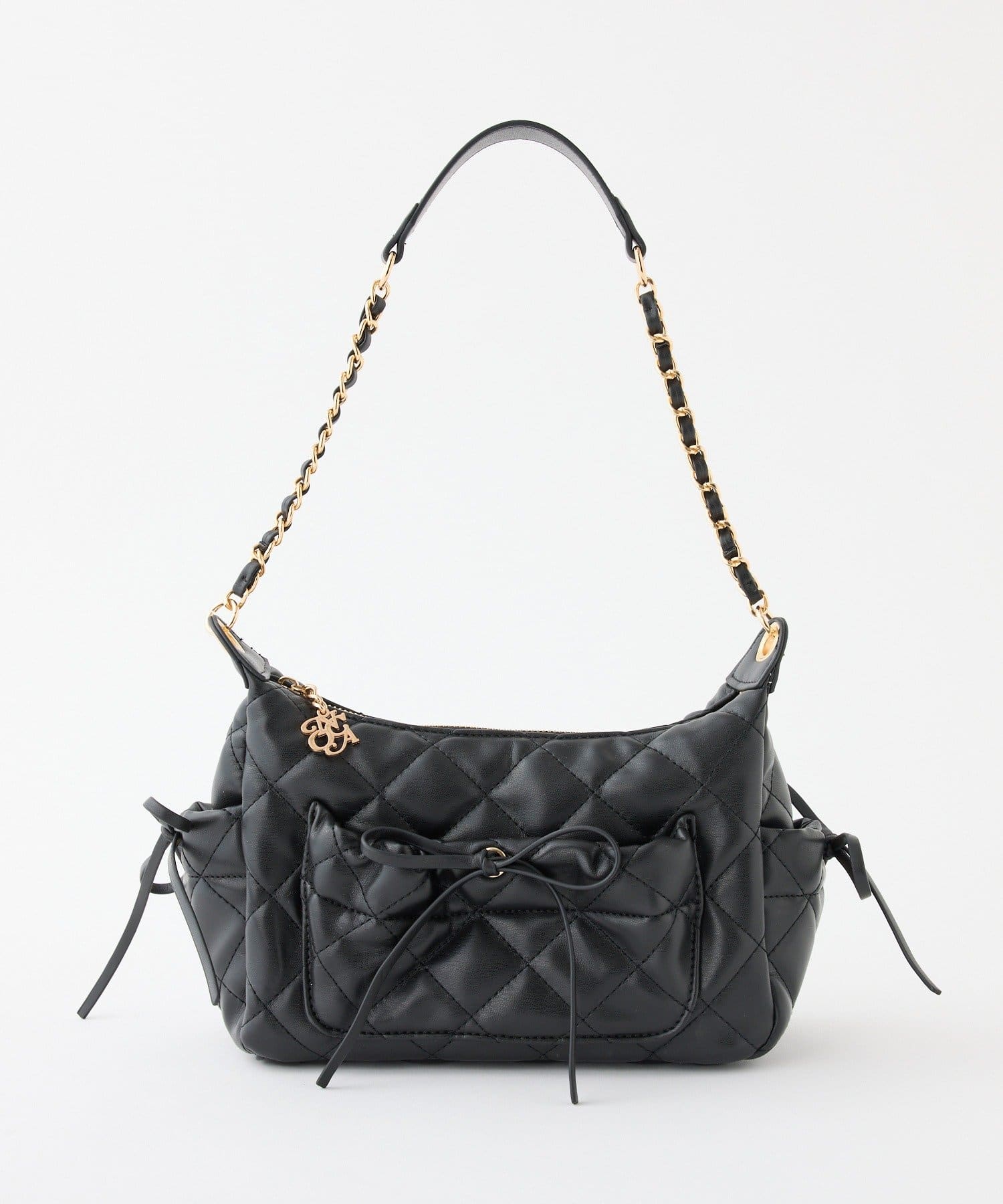 キルティングリボンボーホーバッグ | one after another NICE CLAUP