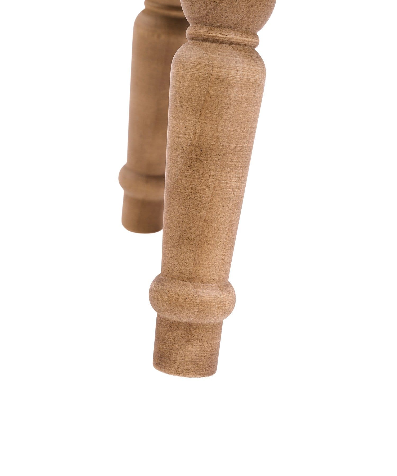 salut!(サリュ) アンティークファブリックラウンドスツール