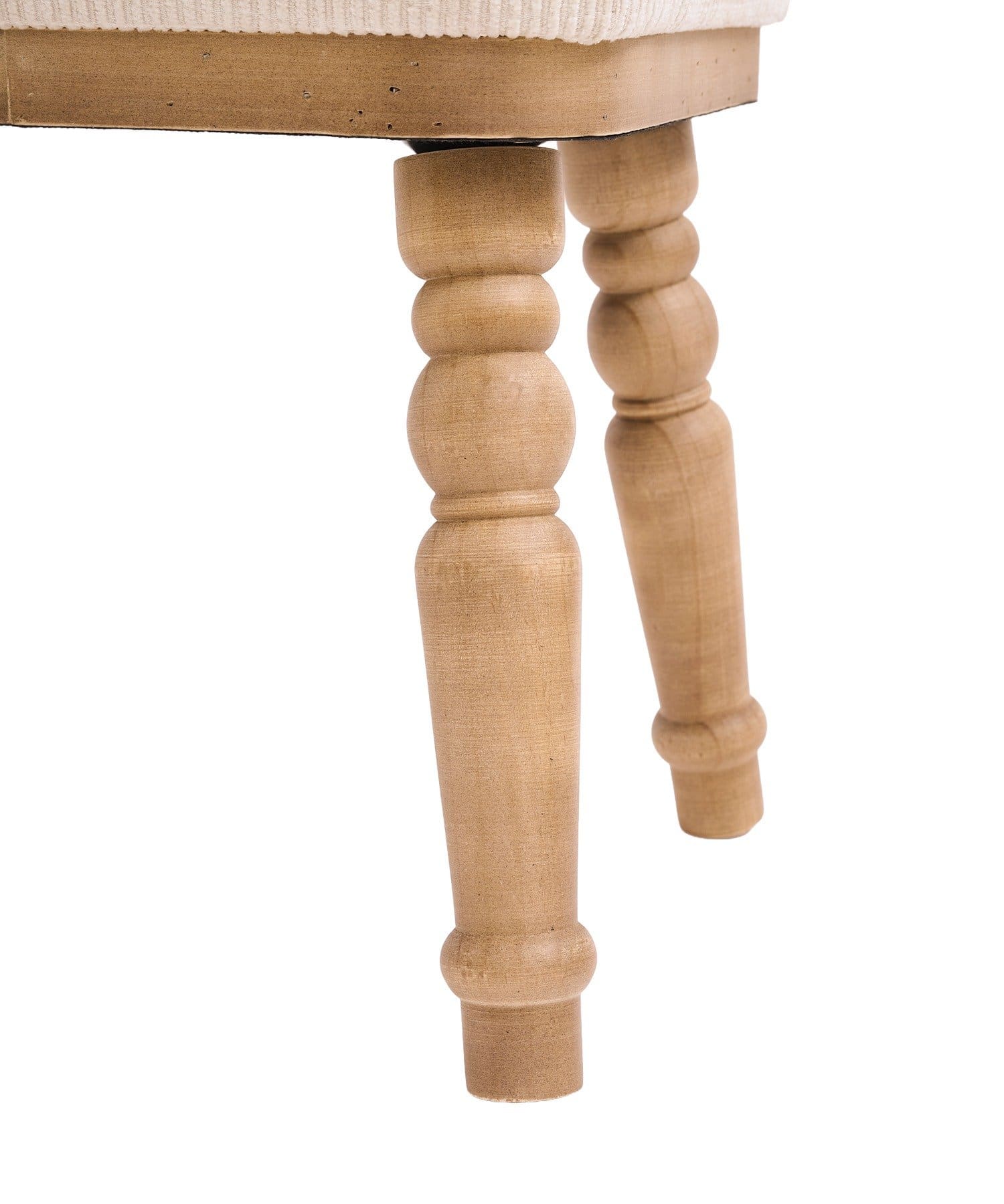 salut!(サリュ) アンティークファブリックレクタングルスツール