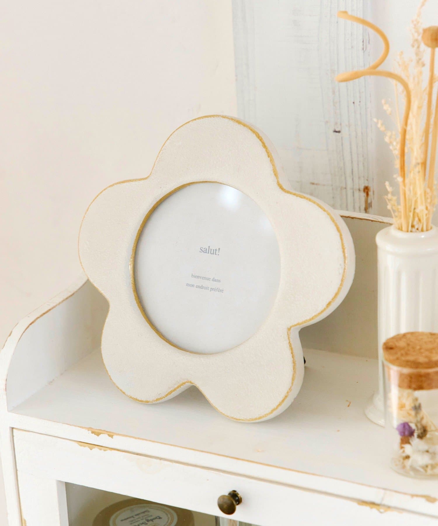 salut!(サリュ) レトロフラワーフォトフレーム