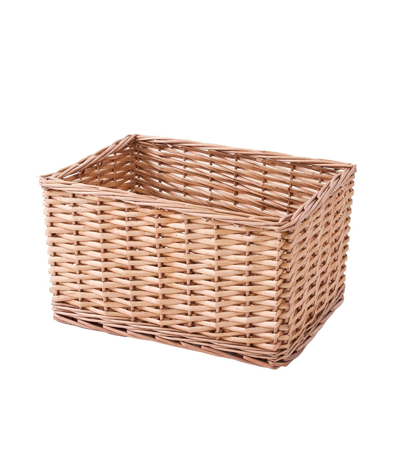 salut!(サリュ) 柳ふた付バスケット：L