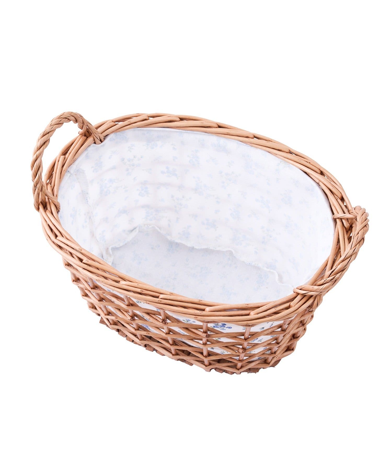 salut!(サリュ) 《WEB限定商品》柳取っ手付オーバルバスケット：S