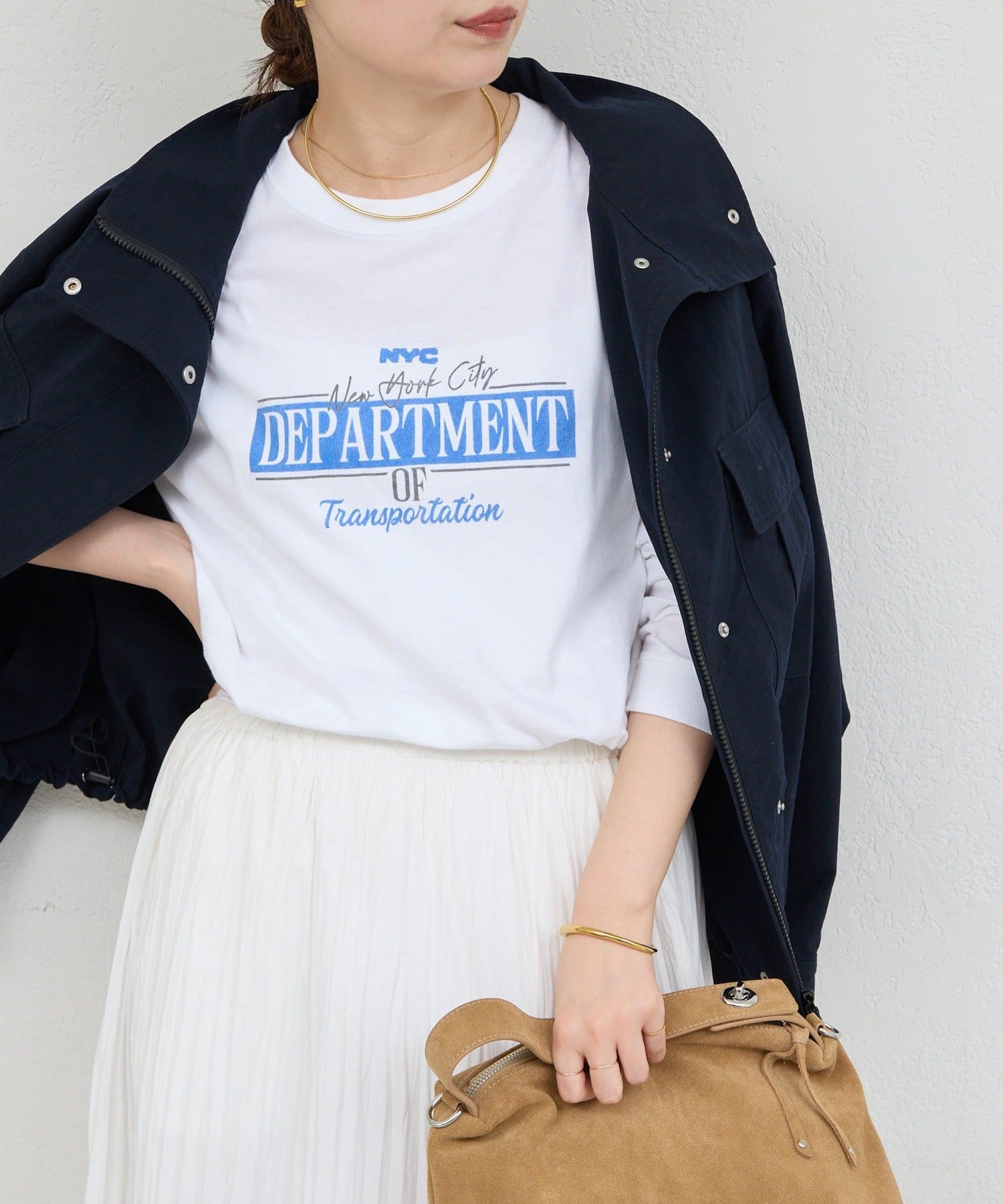 GALLARDAGALANTE(ガリャルダガランテ) 【GOOD ROCK SPEED】NYCロゴTシャツ／別注