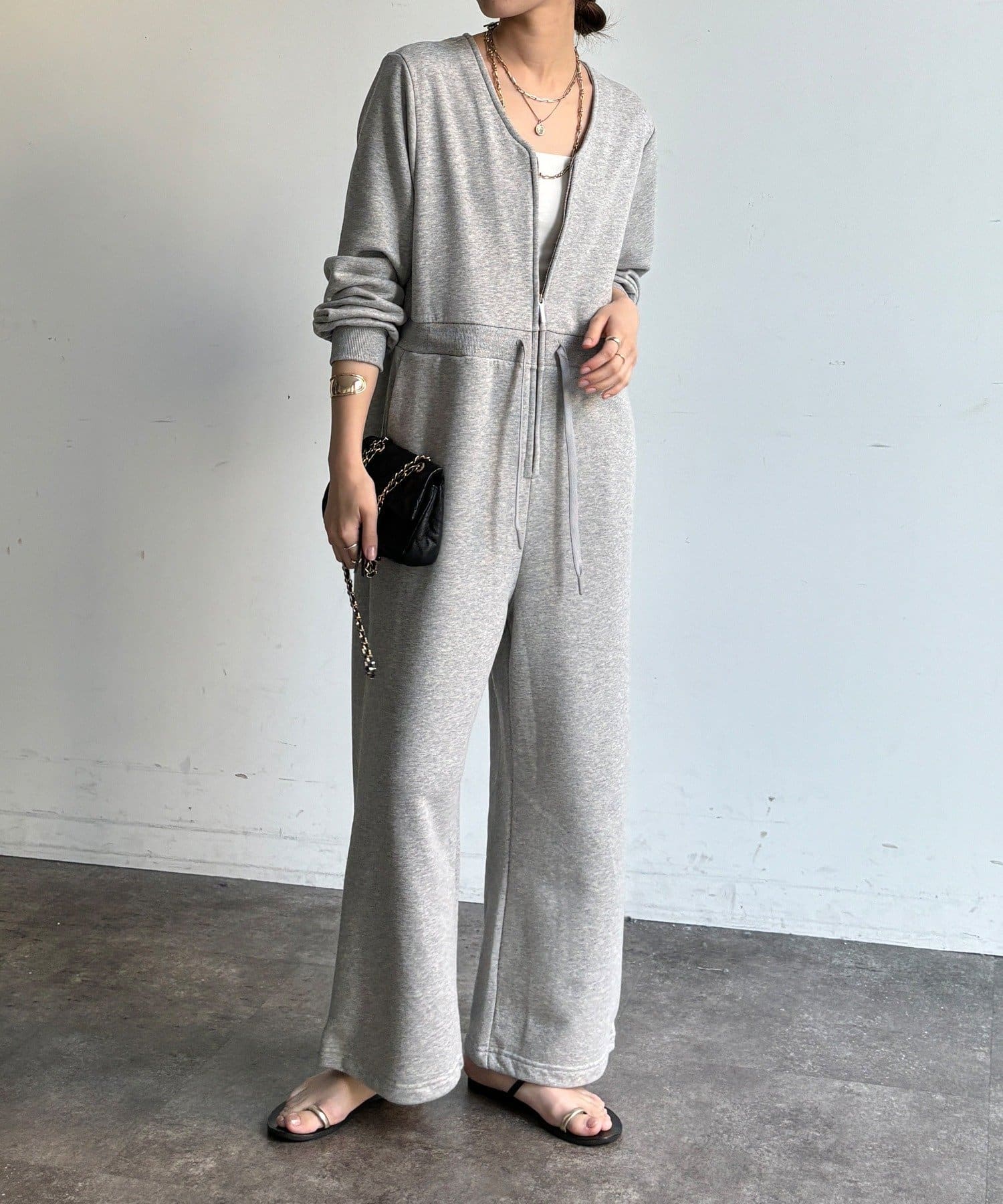 DOUDOU(ドゥドゥ) 【WEB限定】2WAYジャンプスーツ