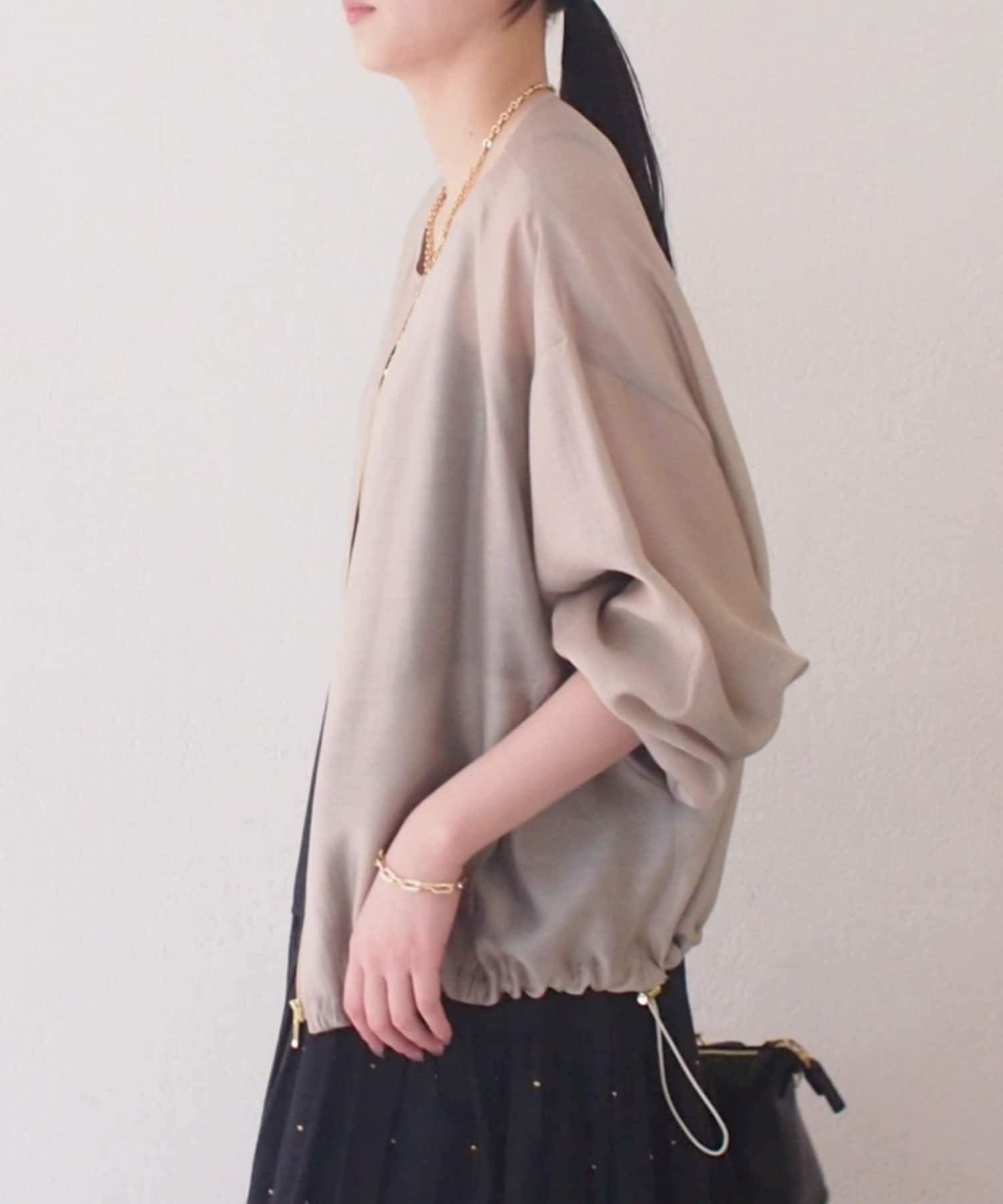 LOUNGEDRESS(ラウンジドレス) シアーバルーンブルゾン