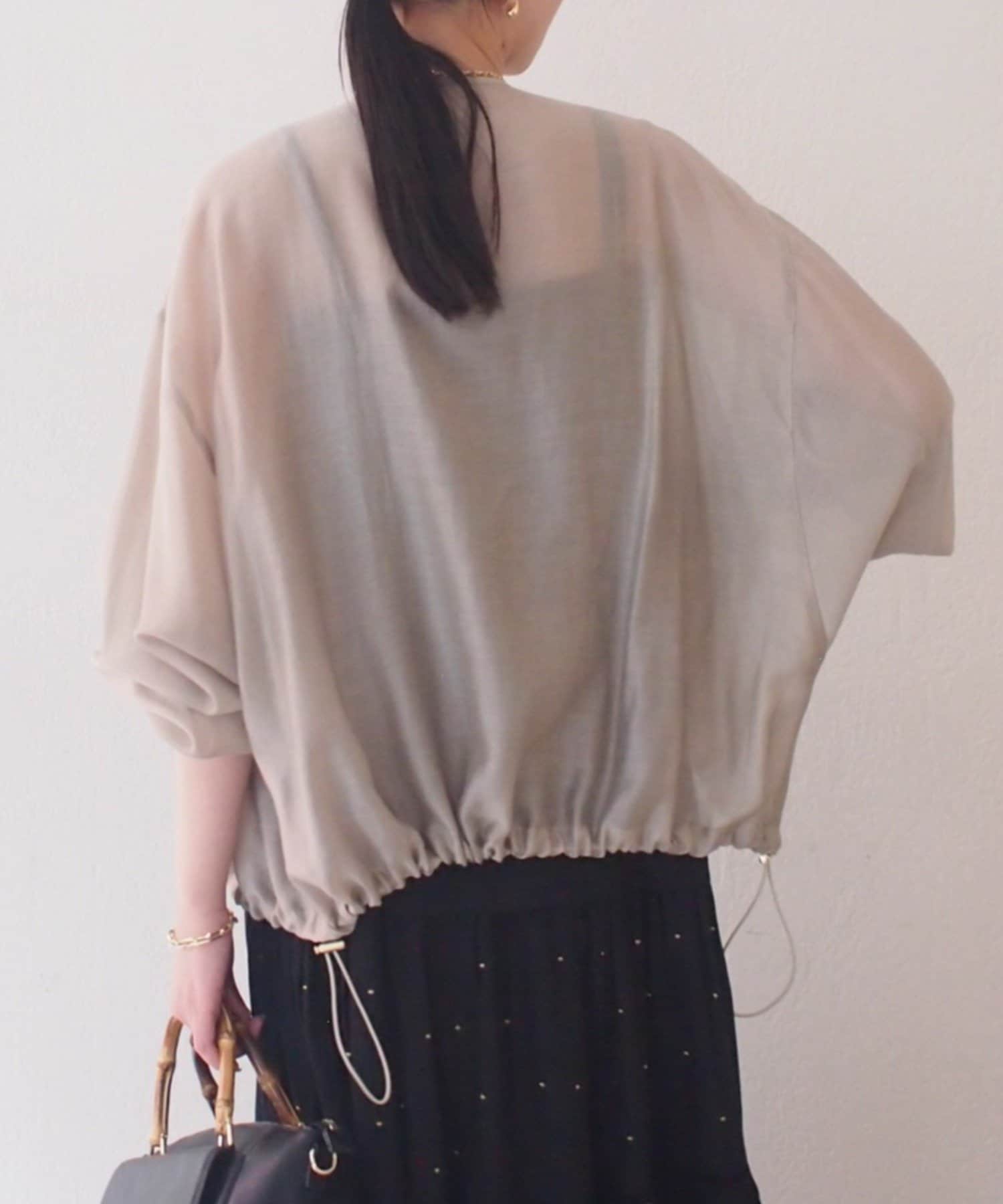 LOUNGEDRESS(ラウンジドレス) シアーバルーンブルゾン