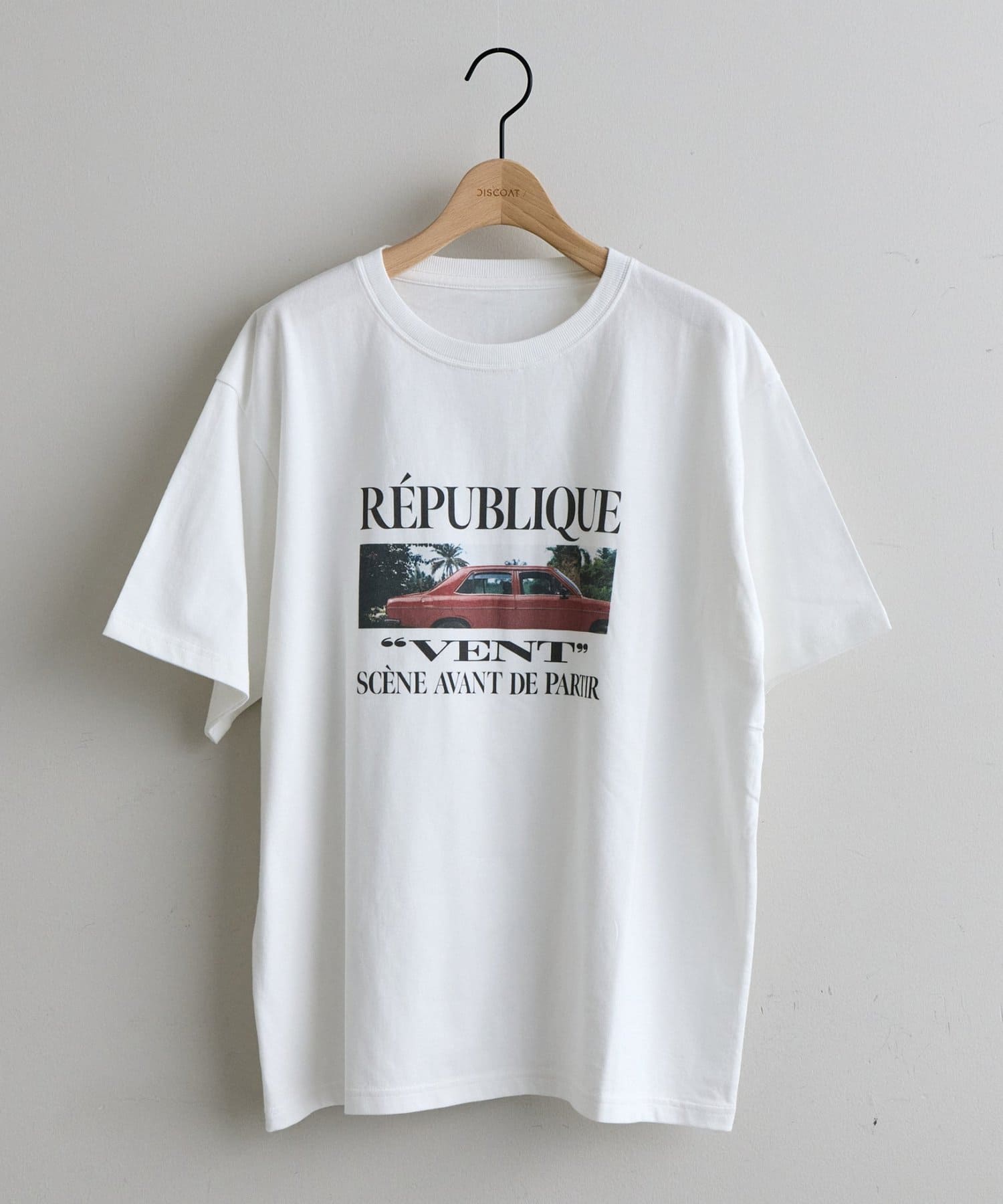 DISCOAT(ディスコート) 【Enlude】アソートクラッシックカーグラフィックT《ユニセックス》