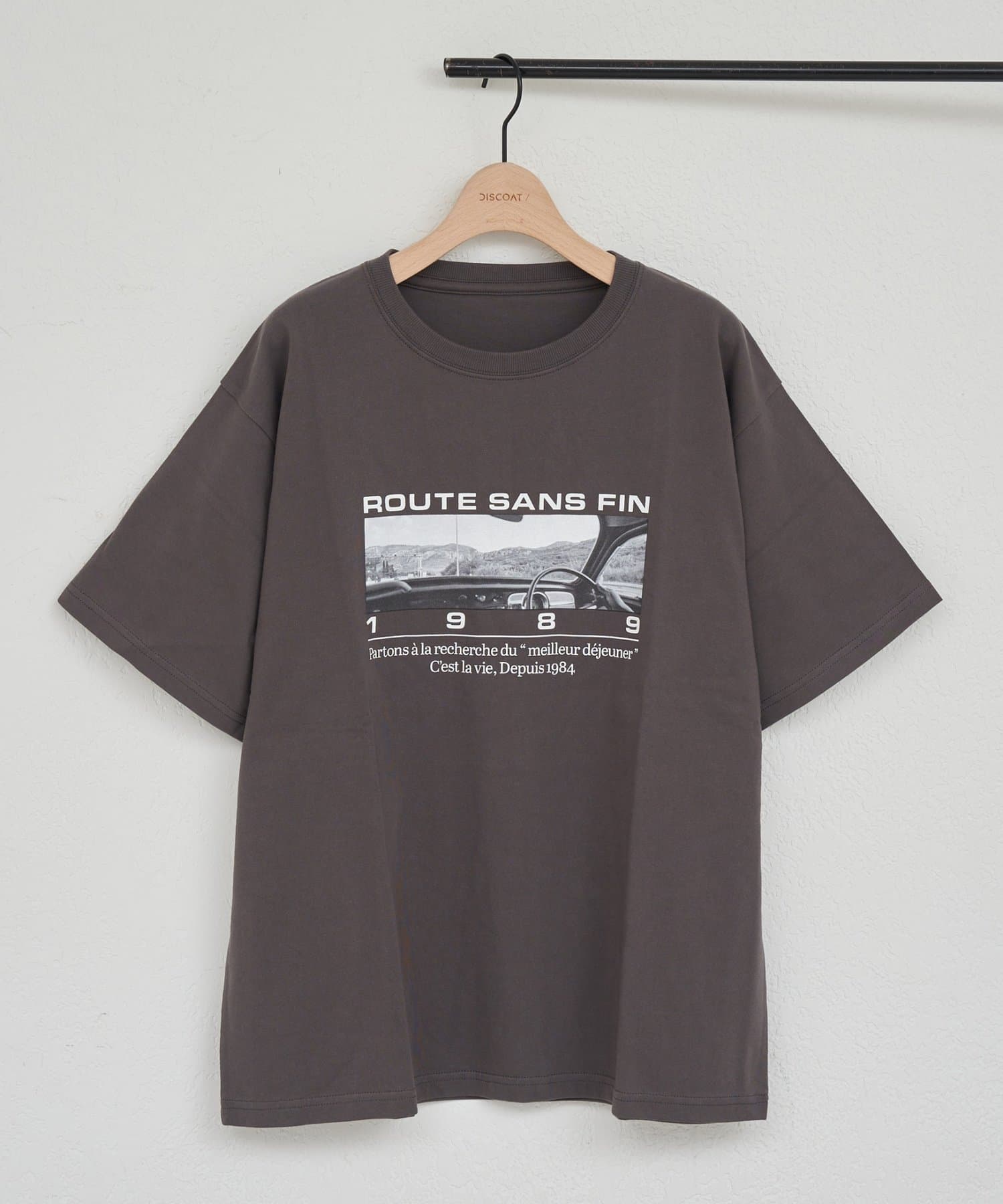 DISCOAT(ディスコート) 【Enlude】アソートクラッシックカーグラフィックT《ユニセックス》