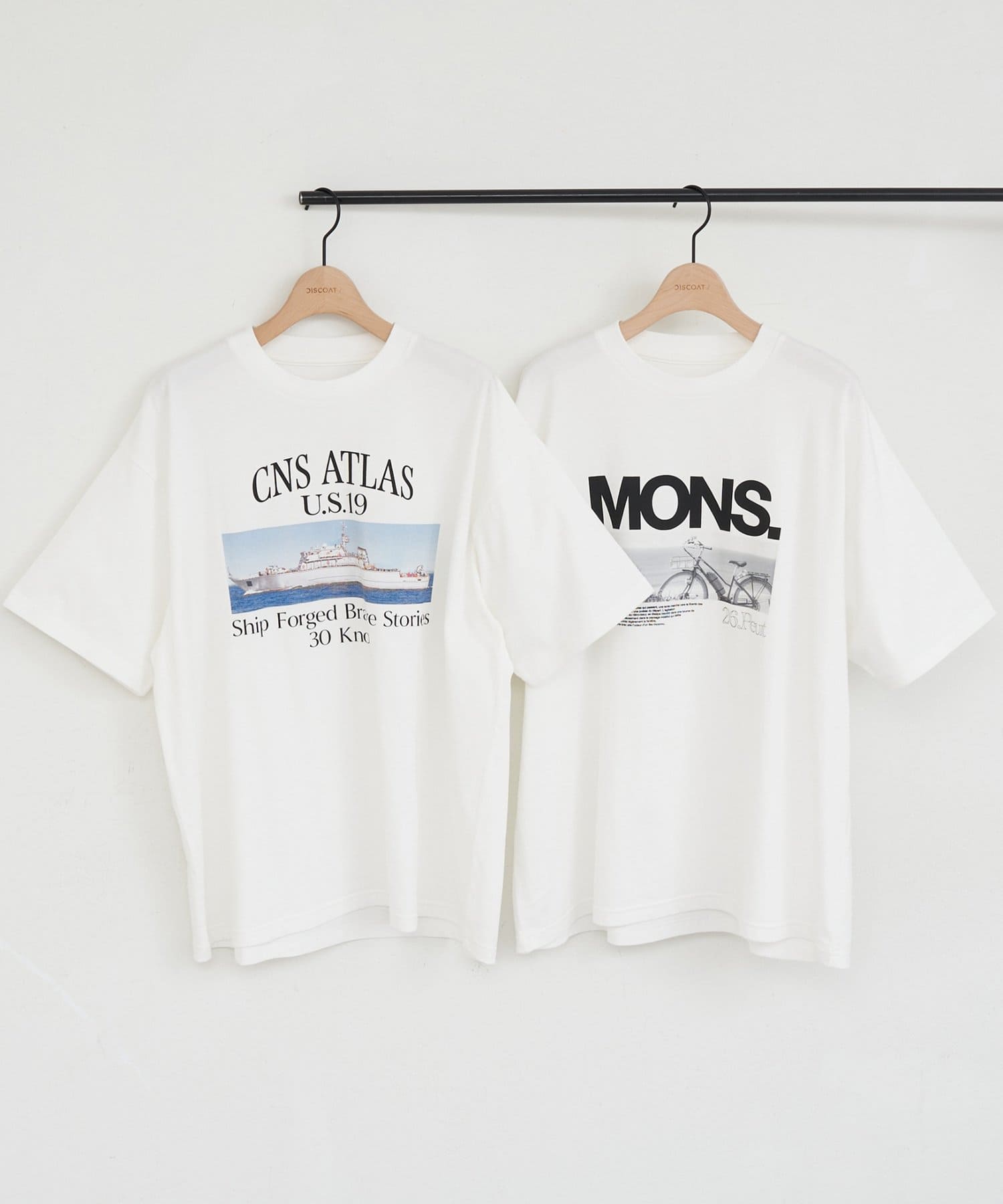 DISCOAT(ディスコート) 【Enlude】アソートフォトビッグT《ユニセックス》