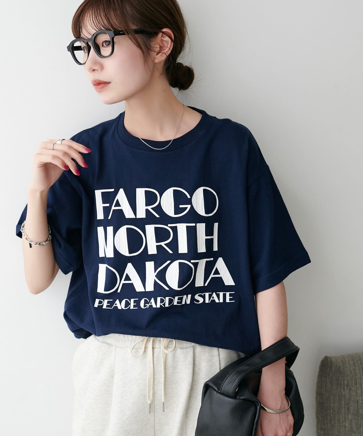 DISCOAT(ディスコート) 【Enlude】ヒビワレロゴヴィンテージライクT《ユニセックス》