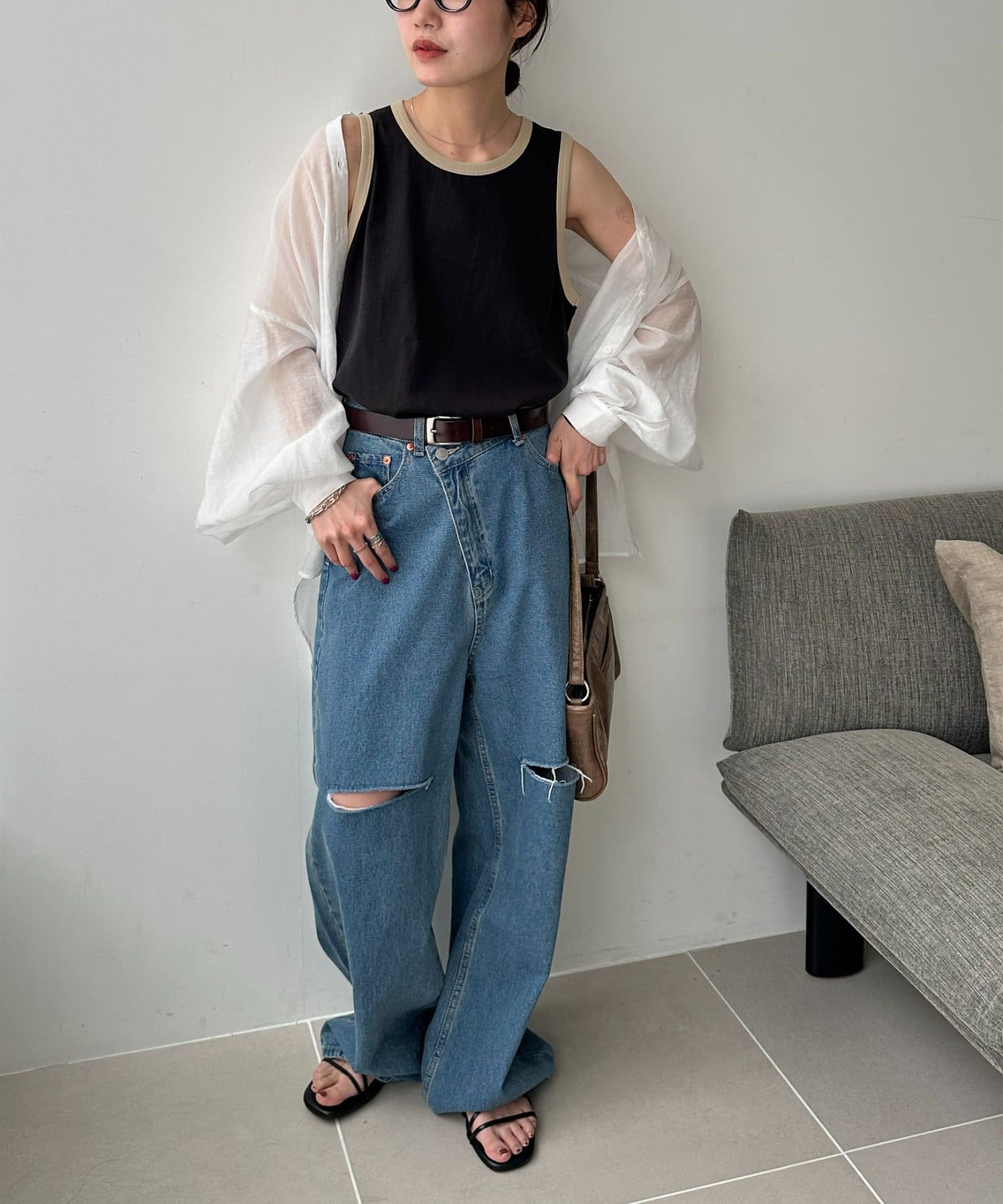 DISCOAT(ディスコート) 【Enlude/ユニセックス】リンガータンク