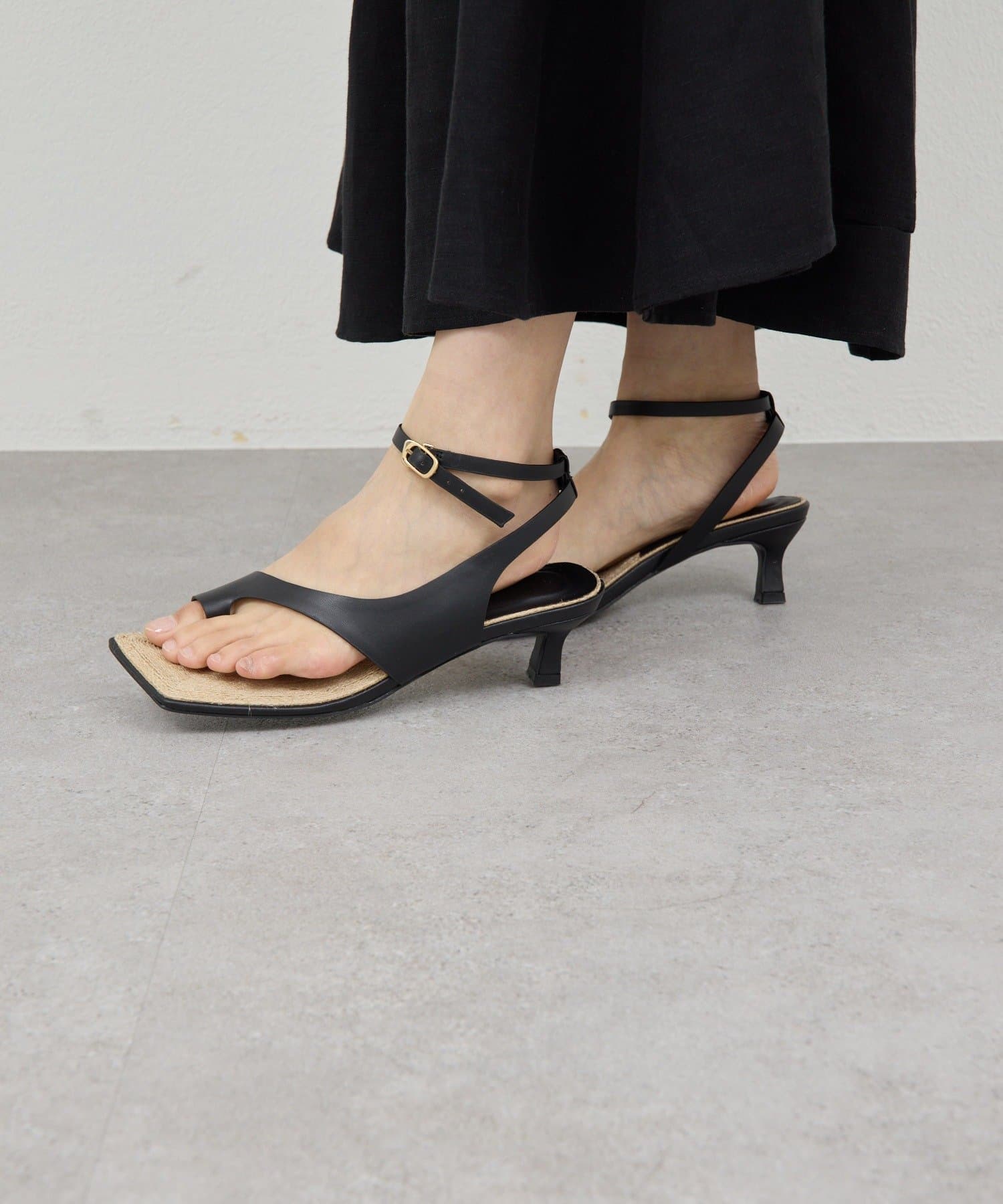 GALLARDAGALANTE(ガリャルダガランテ) 【2.718】ジュートトングサンダル