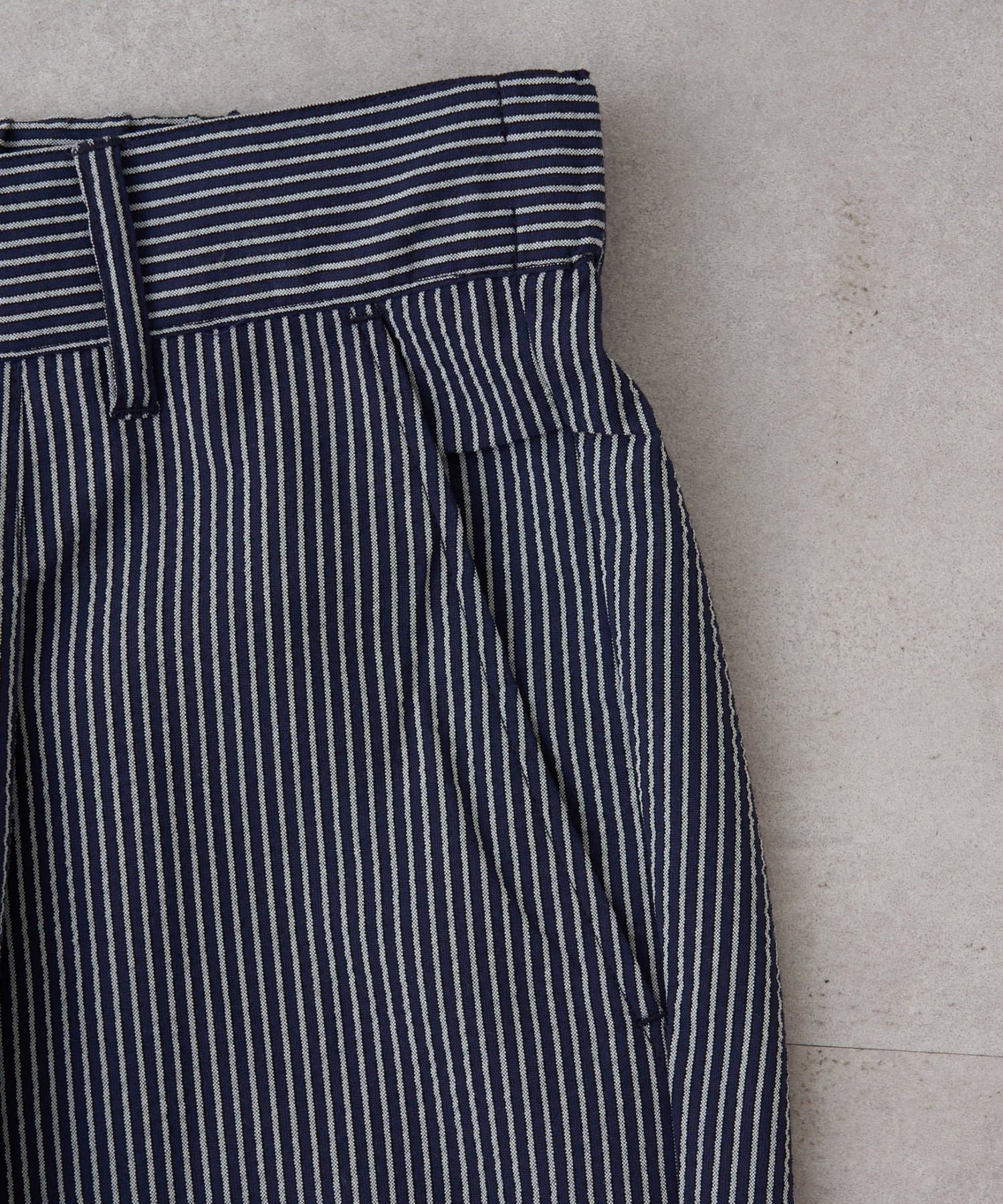 CIAOPANIC TYPY(チャオパニックティピー) 【ユニセックス】接触冷感シアサッカーテーパードパンツ