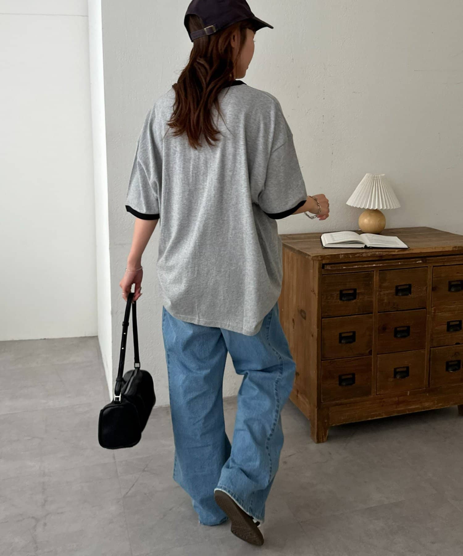 DISCOAT(ディスコート) 【Enlude】ワンポイントリンガーT《ユニセックス》