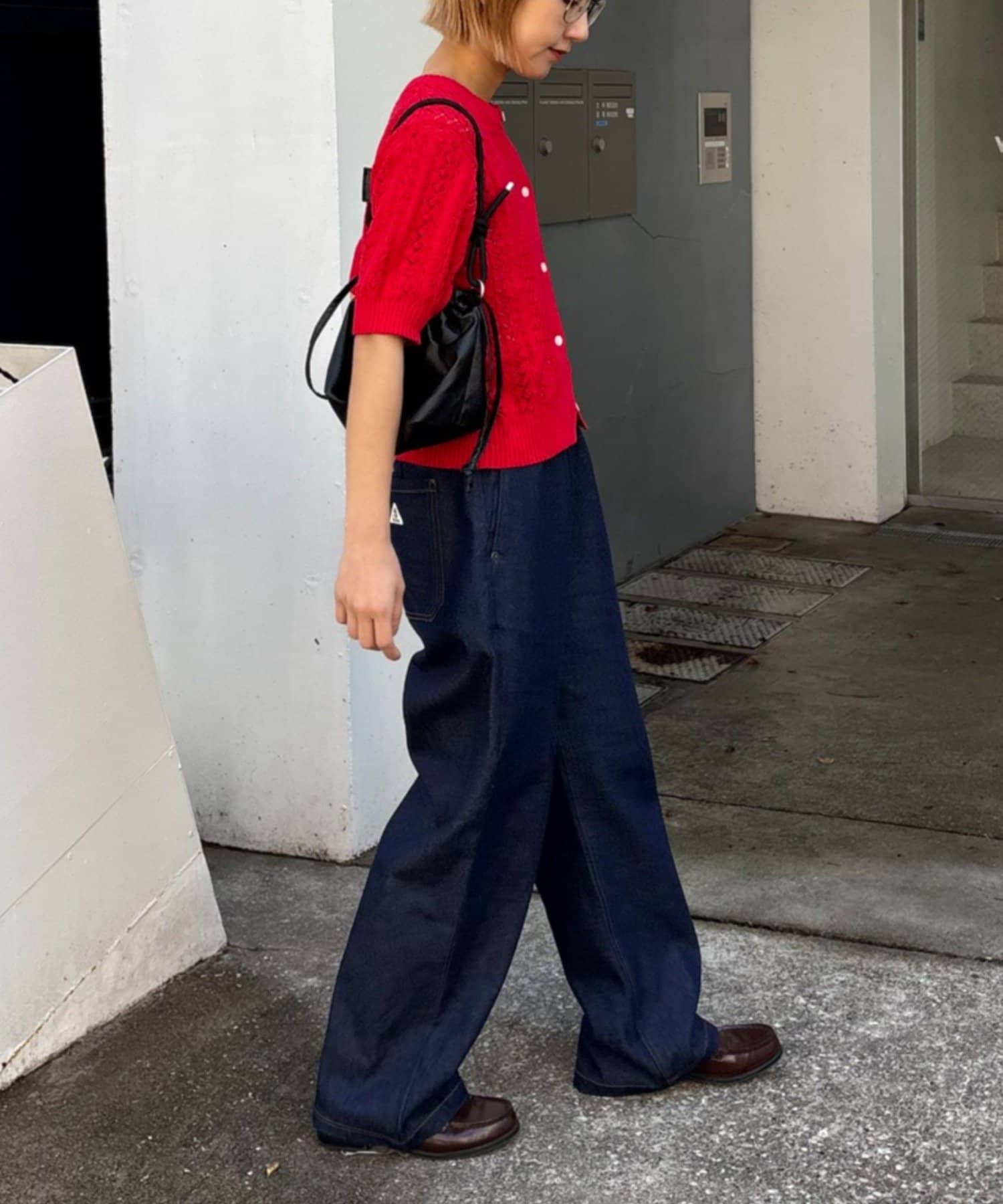 CIAOPANIC TYPY(チャオパニックティピー) 【GEVACO/ゲバコ】透かし柄カーディガン