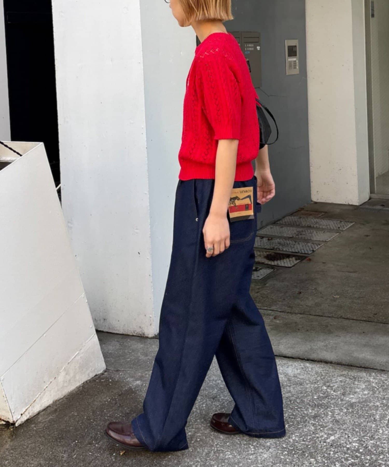 CIAOPANIC TYPY(チャオパニックティピー) 【GEVACO/ゲバコ】透かし柄カーディガン