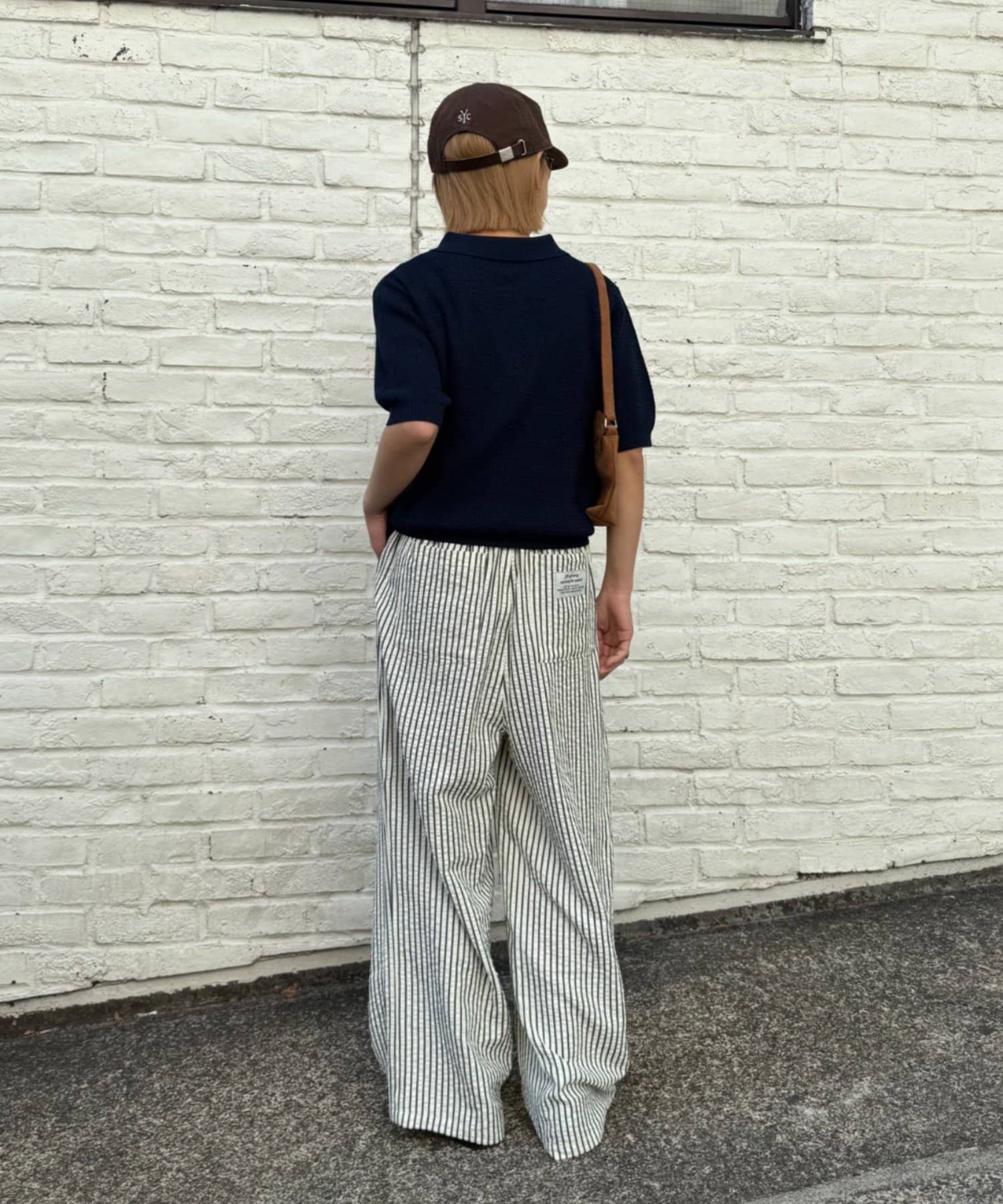 CIAOPANIC TYPY(チャオパニックティピー) 【GEVACO/ゲバコ】半袖透かしニットポロ