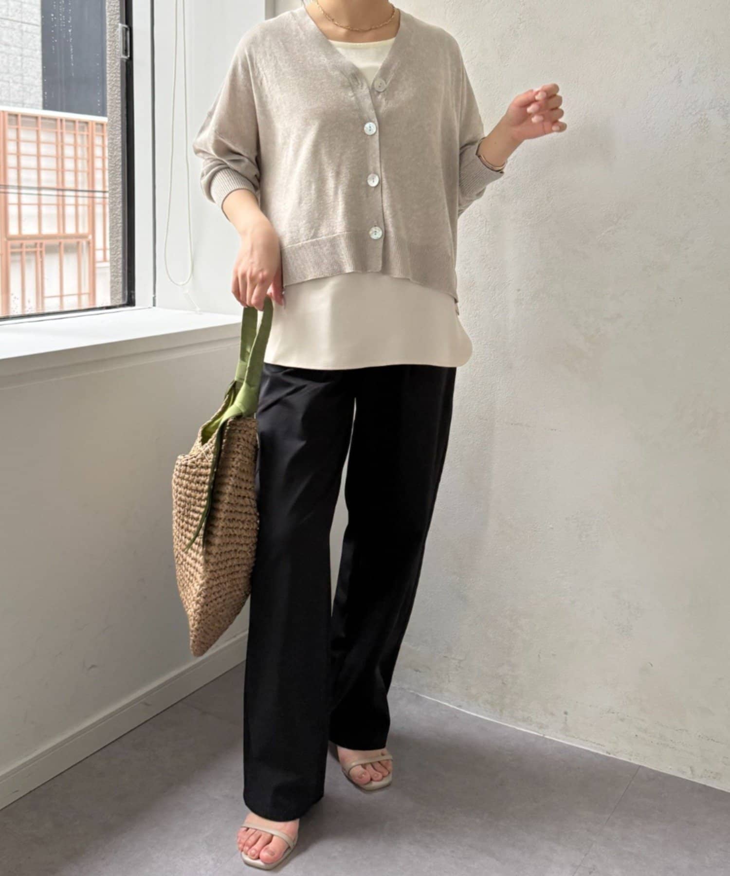 Jena　espace merveilleux(ジェナ　エスパスメルヴェイユ) スタッズポケットパンツ