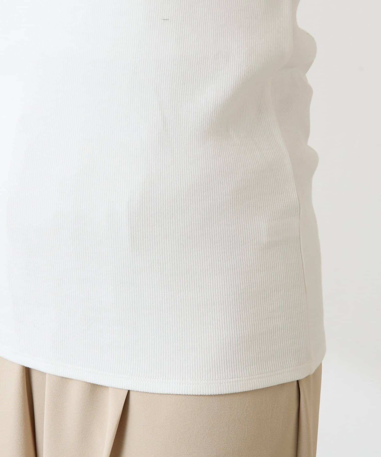 COLLAGE GALLARDAGALANTE(コラージュ ガリャルダガランテ) 【夏のマストハブアイテム】リブタンクトップ