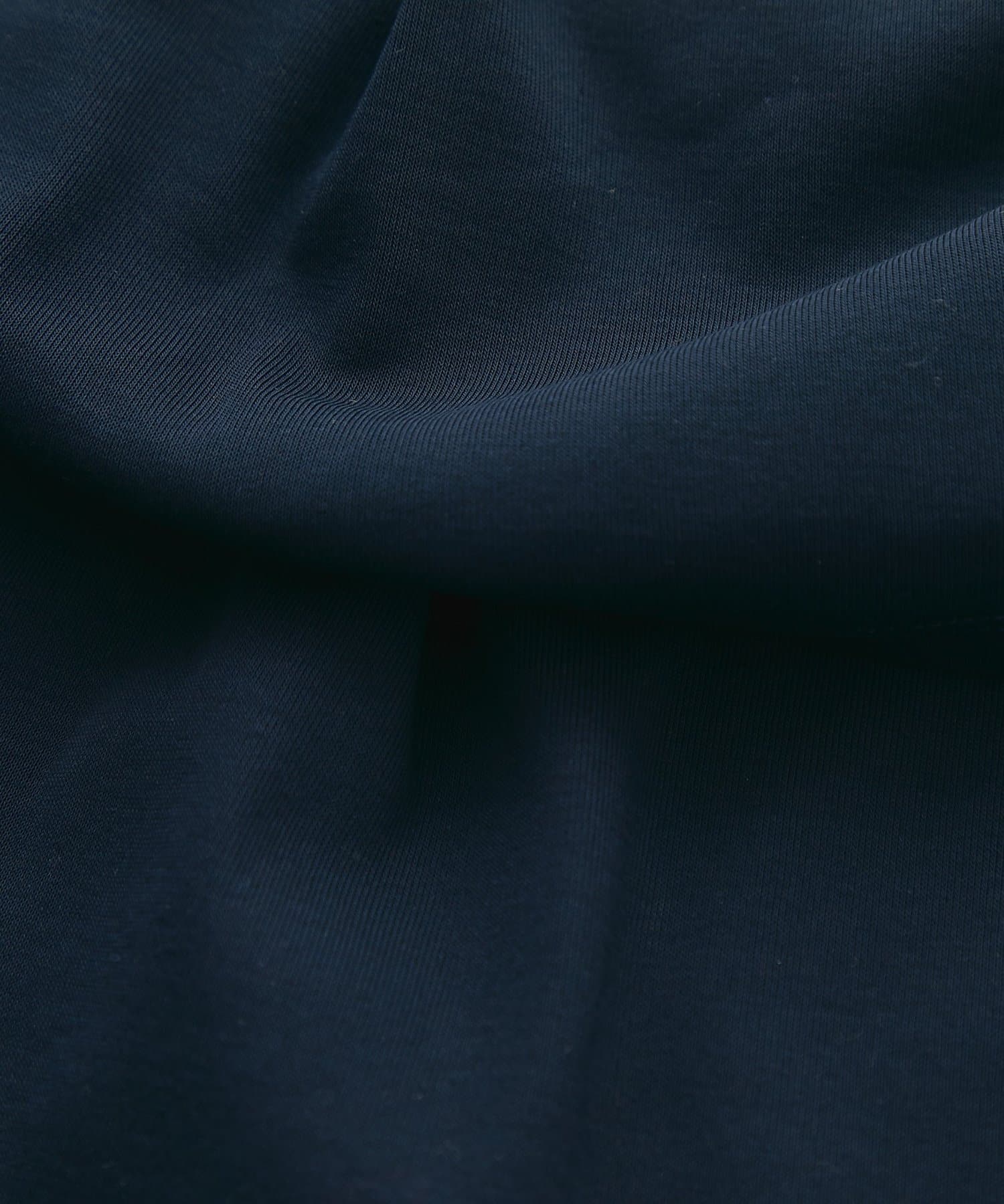 La boutique BonBon(ラブティックボンボン) リボンアシメドレープネックカットソー