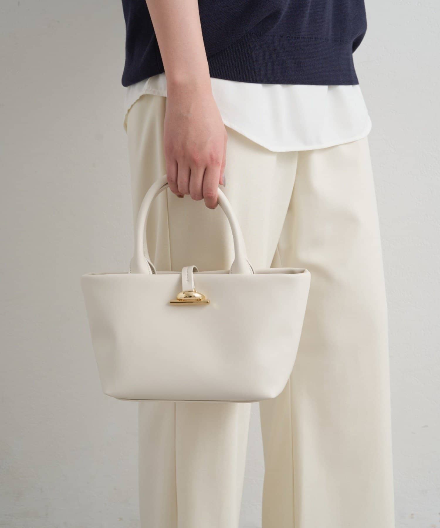 LOUNGEDRESS(ラウンジドレス) 【GALENA/ガレナ】メタルトグルミニトートBag