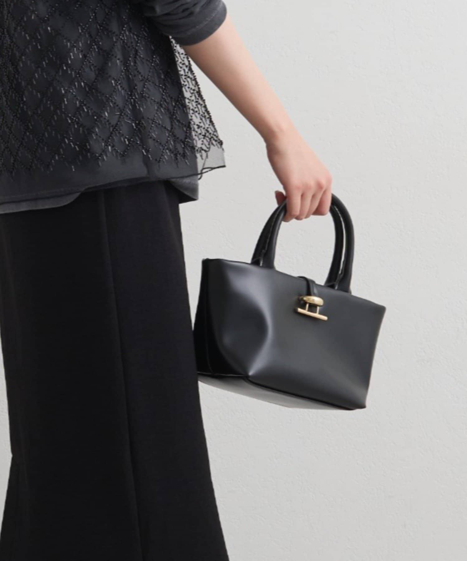 LOUNGEDRESS(ラウンジドレス) 【GALENA/ガレナ】メタルトグルミニトートBag