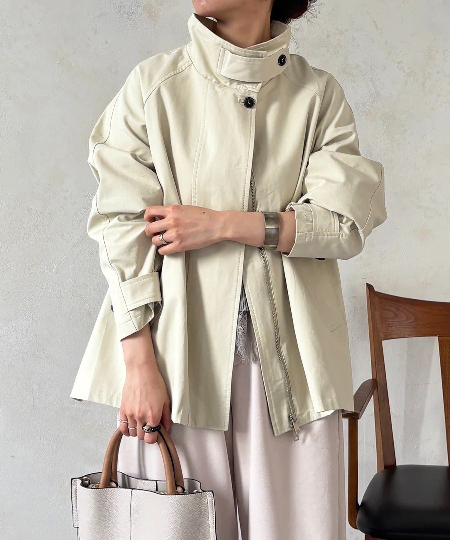 un dix cors(アンディコール) テントラインコート