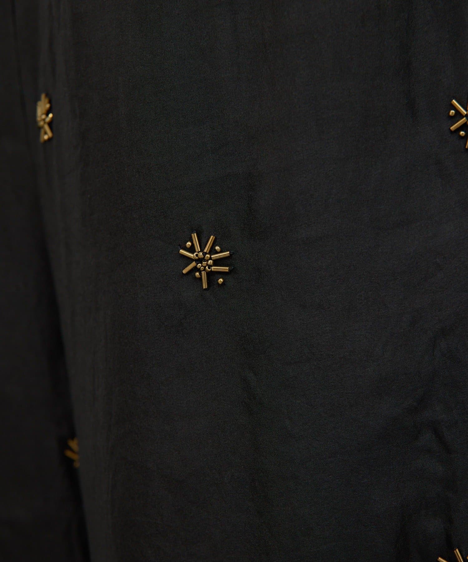 GALLARDAGALANTE(ガリャルダガランテ) 【Dhritië】ビーデッドエンブロイダリーパンツ