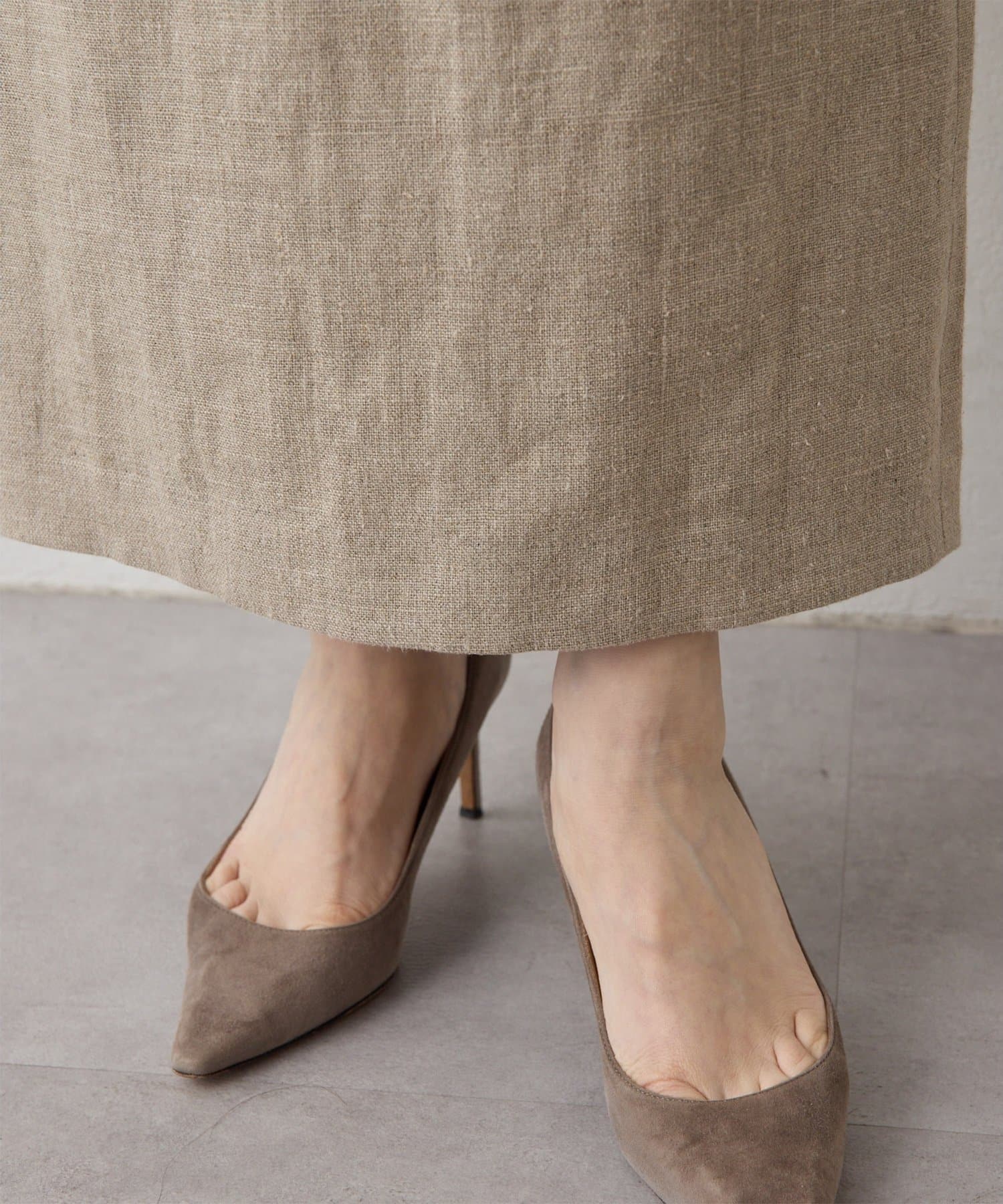 Whim Gazette(ウィム ガゼット) リネンスカート