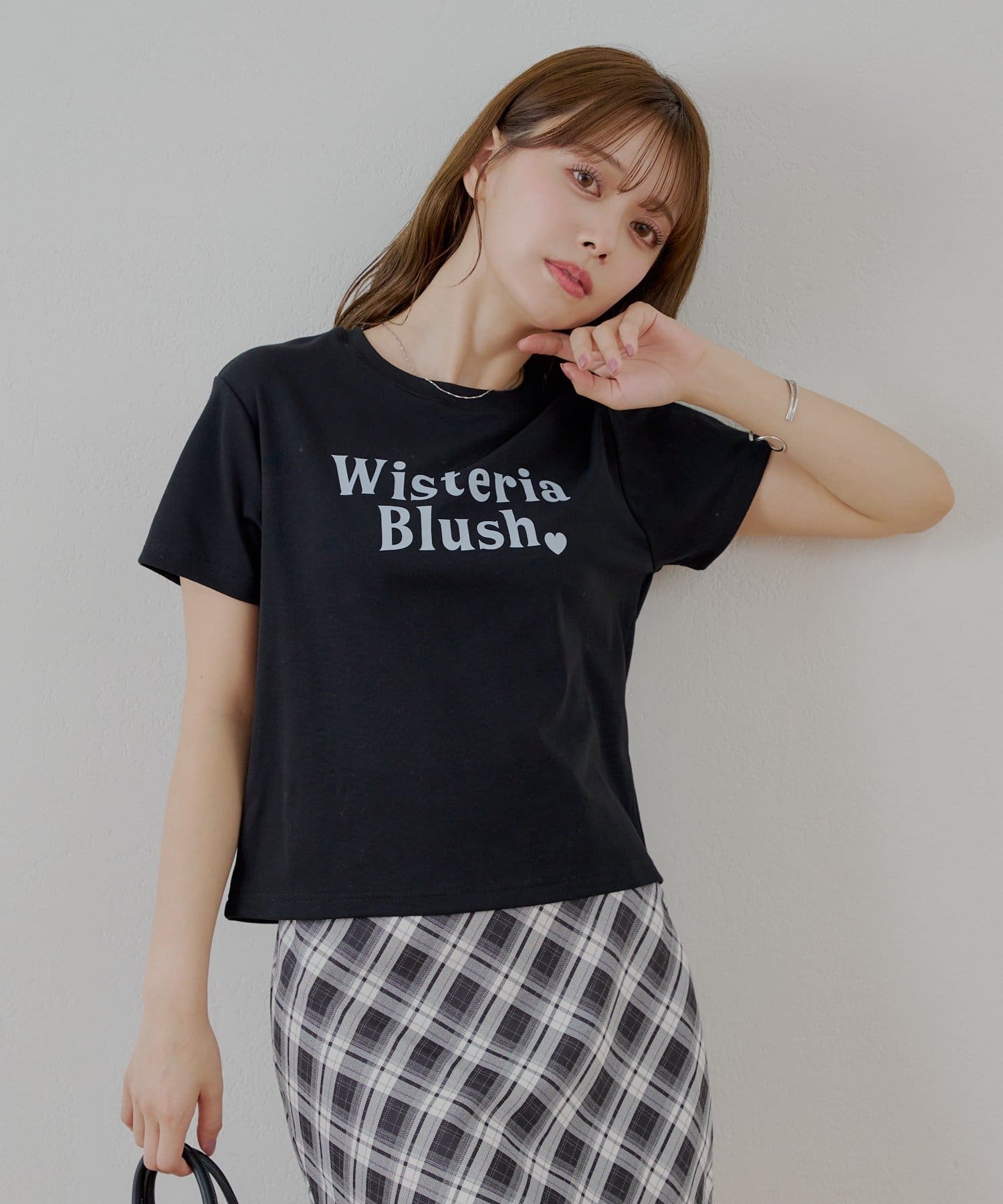 OUTLET(アウトレット) 【Chico】カラーロゴTシャツ